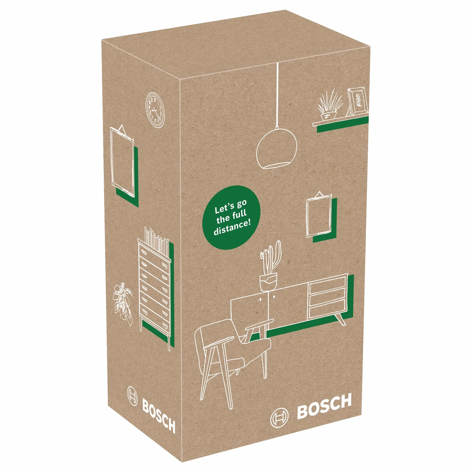Bosch Metro Laser Distanziometro Laser UniversalDistance 50C (misura distanze fino a 50 m con precisione, connettività Bluetooth, funzioni di misurazione, in scatola di cartone E-Commerce)