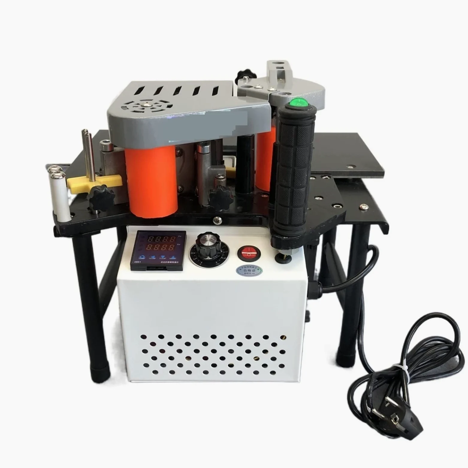 Bordatrice Manuale Doppia incollatura Laterale Bordatrice Portatile Bordatrice for la Lavorazione del Legno 1200W