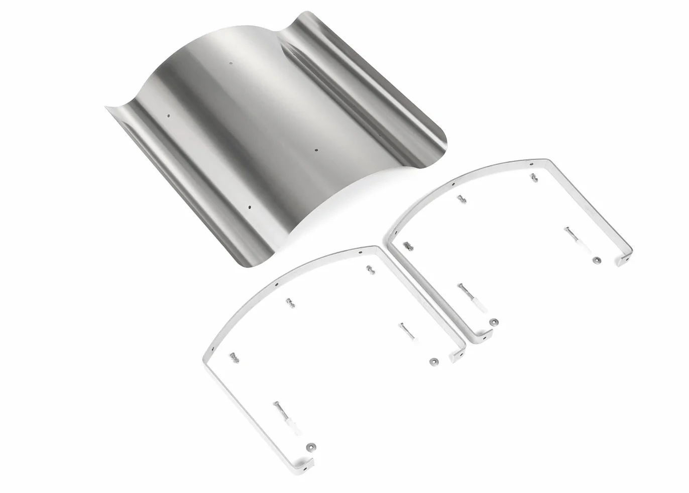 STERR Cappello Antipioggia per Canna Fumaria 50 x 50 cm - Coperchio per Caminetto in Acciaio Inox Canna Fumaria, Canna Fumaria in Acciaio Inox - Kit per Canna Fumaria - RCP5050