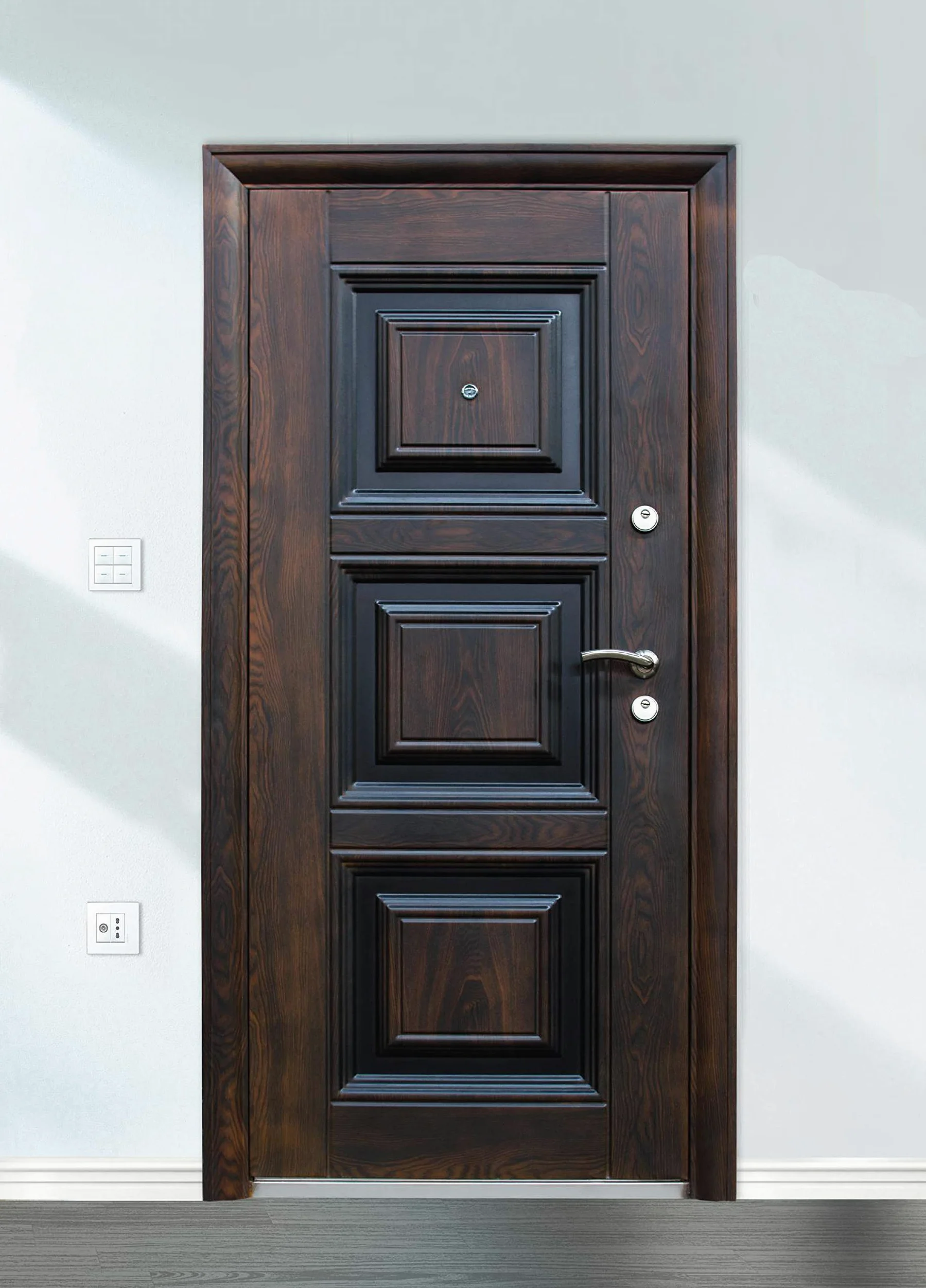Portone blindato modello P9 (Apertura interna destra)