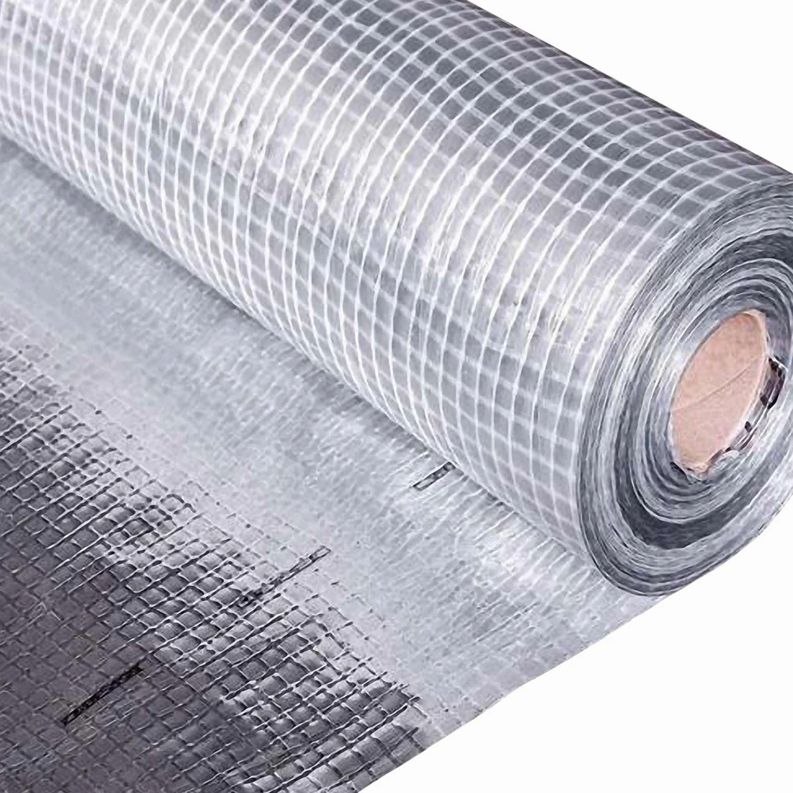 HAUSA Pellicola protettiva anti-condensa ALU 150m² (2x1,5mx50m) Binario di blocco vapore in alluminio per tetto, soppalco, parete, soffitto, rafforzata con fibra di vetro, extra resistente alla
