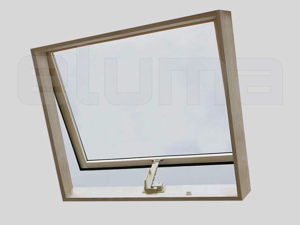 Lucernario, Finestra per tetto CLASSIC VASISTAS | Doppio vetro | Accesso al tetto | Made in Italy (100x64 Base x Altezza)