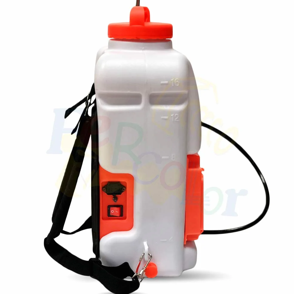 POMPA A SPALLA PER IRRORARE PROFESSIONALE 16 LITRI A BATTERIA LITIO 10AH - tipo AUSONIA CILLI VALGARDEN (16 LITRI)
