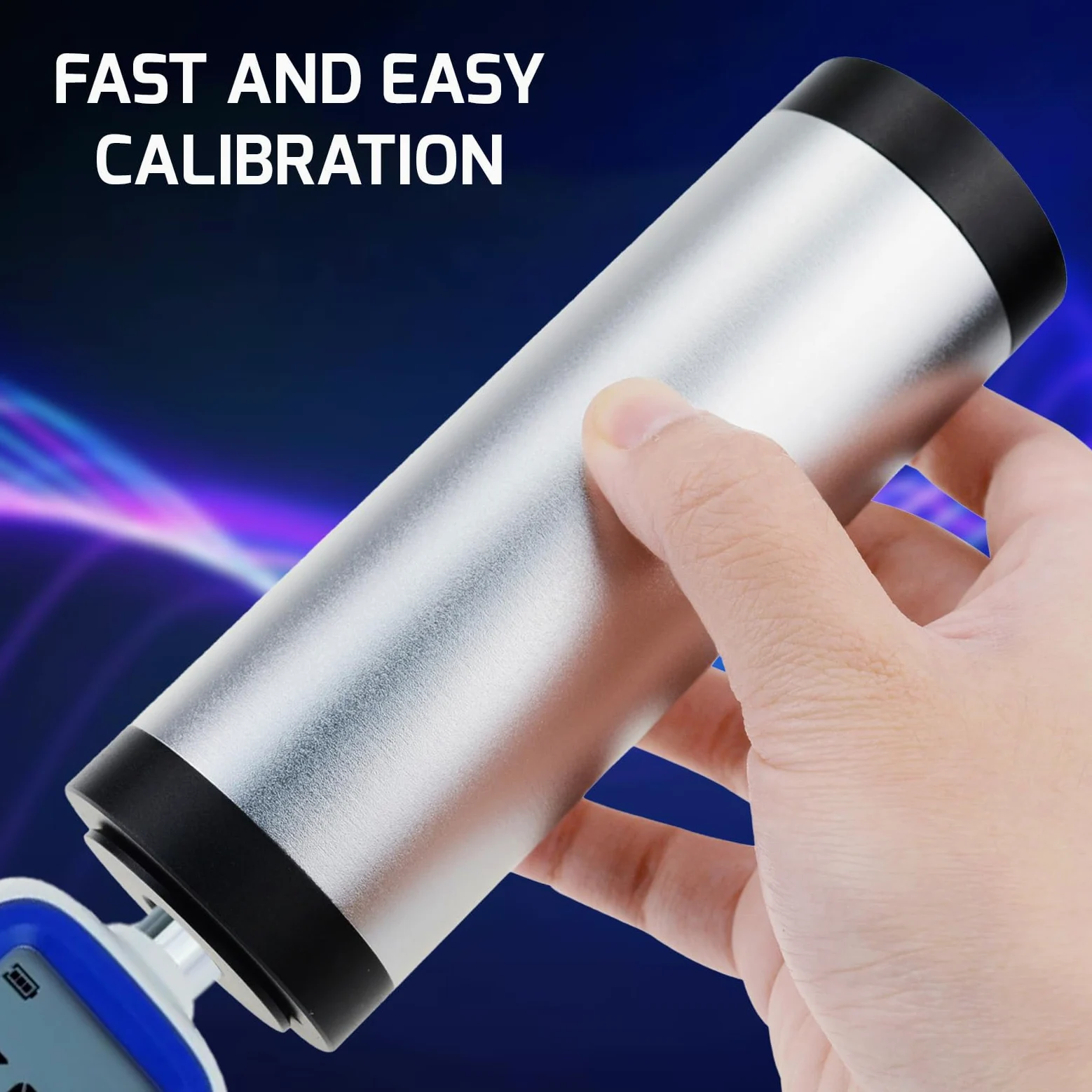 Calibratore Tester digitale per il livello sonoro del suono per fonometro 94dB e 114dB Uscita Classe I con batteria +/- 0.3 db Precisione per microfono, sistema di misurazione del suono