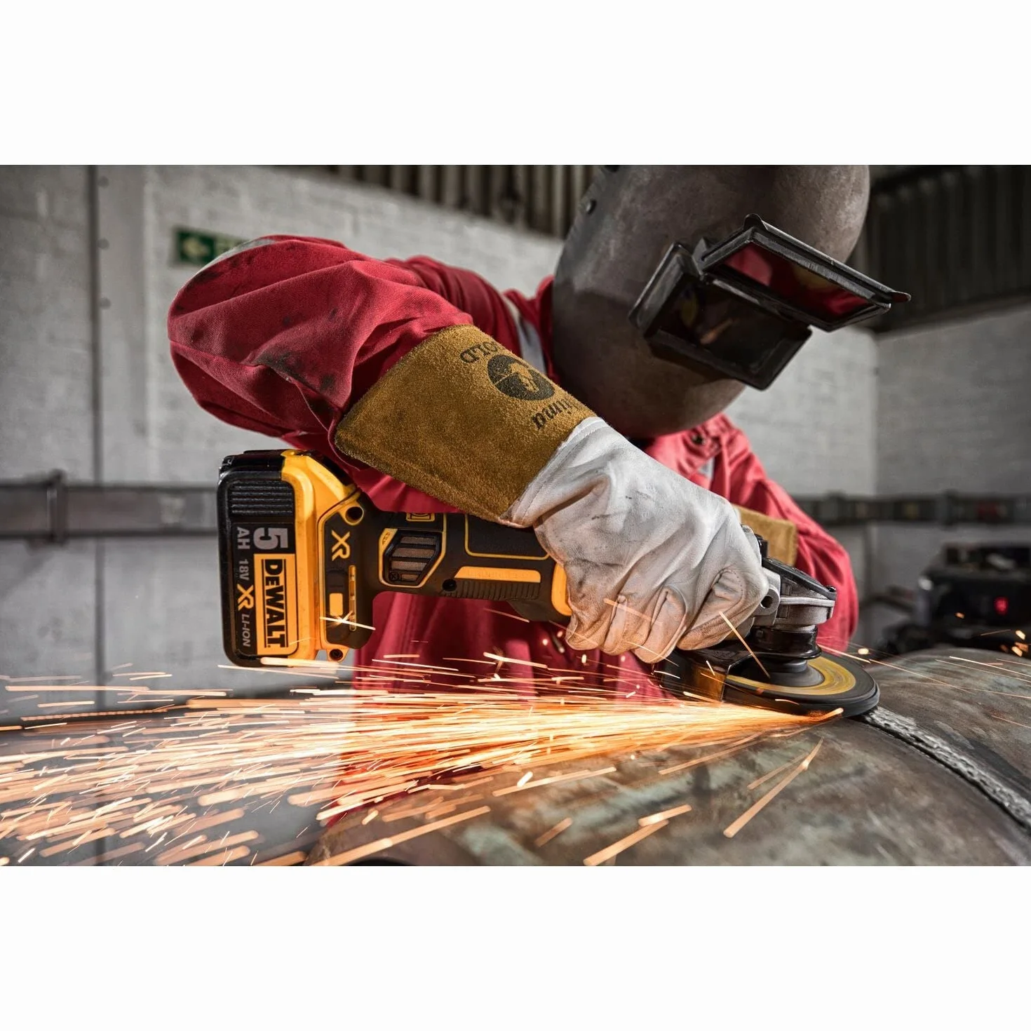 DEWALT Smerigliatrice angolare 125mm. Motore BRUSHLESS, DCG405P2-QW
