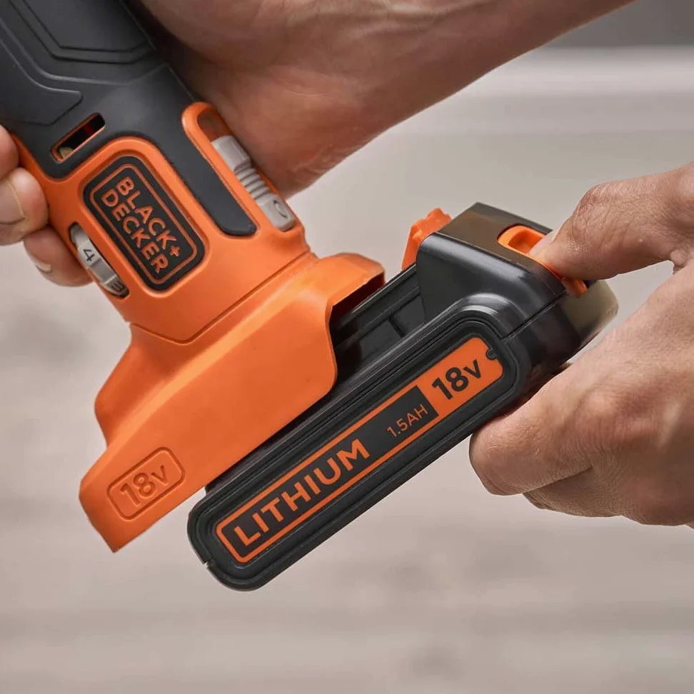 BLACK & DECKER Multi-Herramienta Oscilante 18V, velocidad variable 8.000-18.000 opm per chi cerca qualità e praticità, per uso pratico e risultati affidabili