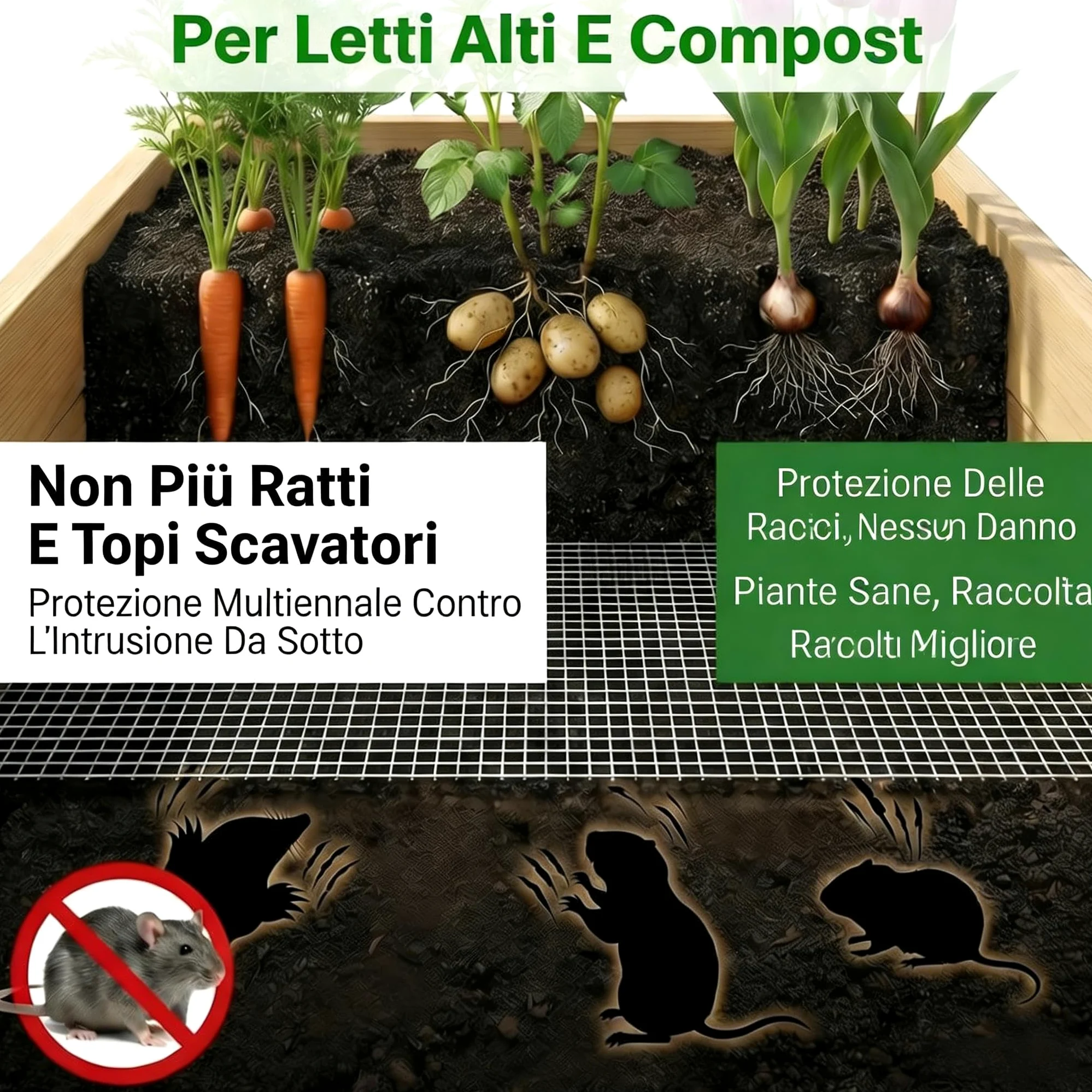 Amagabeli1M X 25M Zincato Maglia Quadrata Rete Giardino Saldatura 12,7mm a Calda Rete a Maglia Spessore 0,7mm Metallo Rete metallica Pollaio Rete metallica Saldata Gallina Chiusure VoliereDA130