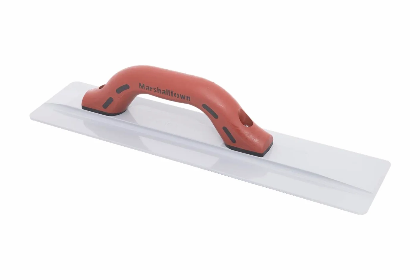 Raddrizzatrice a mano Marshalltown "The Hog" Straightener con impugnatura DuraSoft, in magnesio, per pavimento e calcestruzzo, dimensioni: 356x95 mm