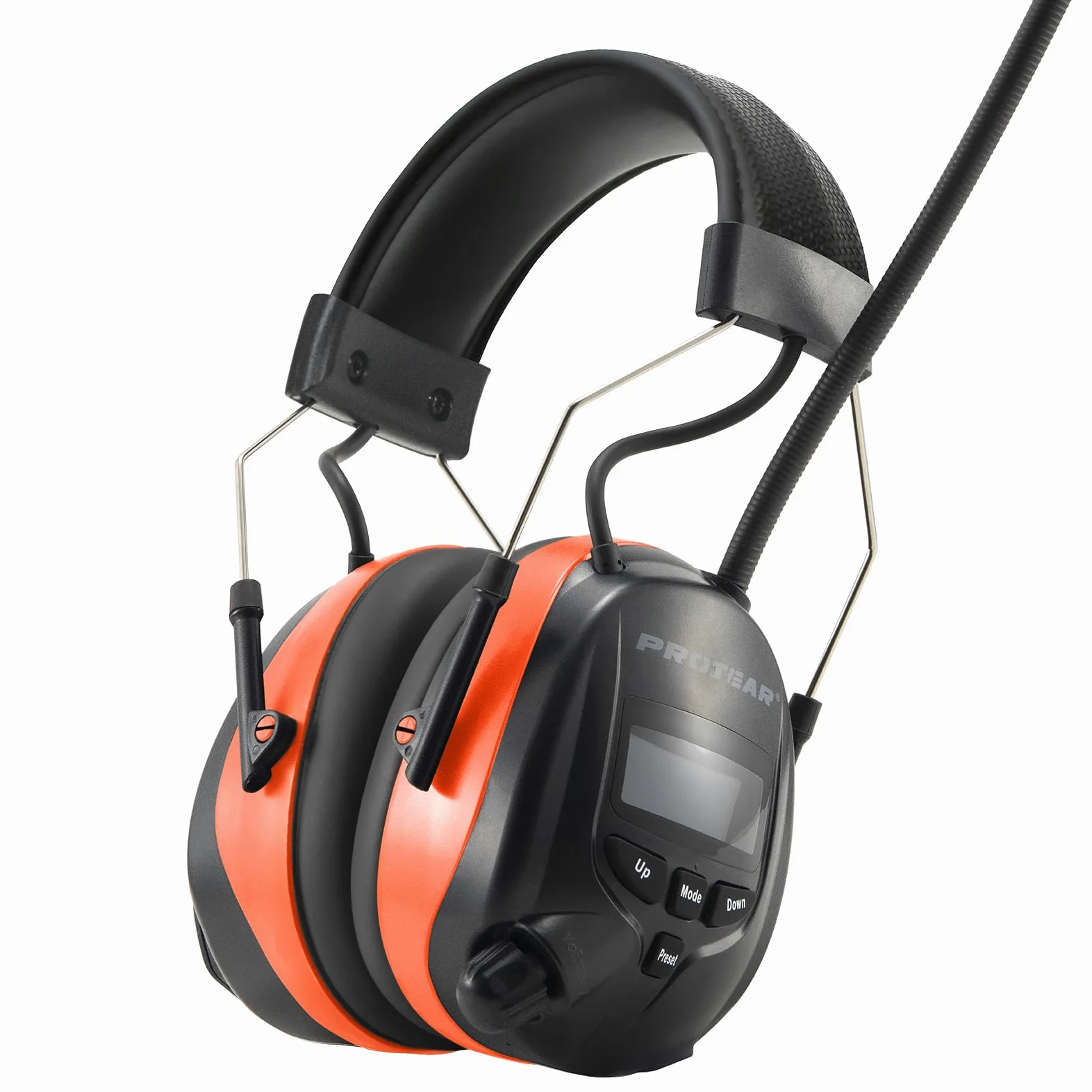 auricolari con radio DAB + / FM e Bluetooth, cuffie senza fili con cancellazione del rumore