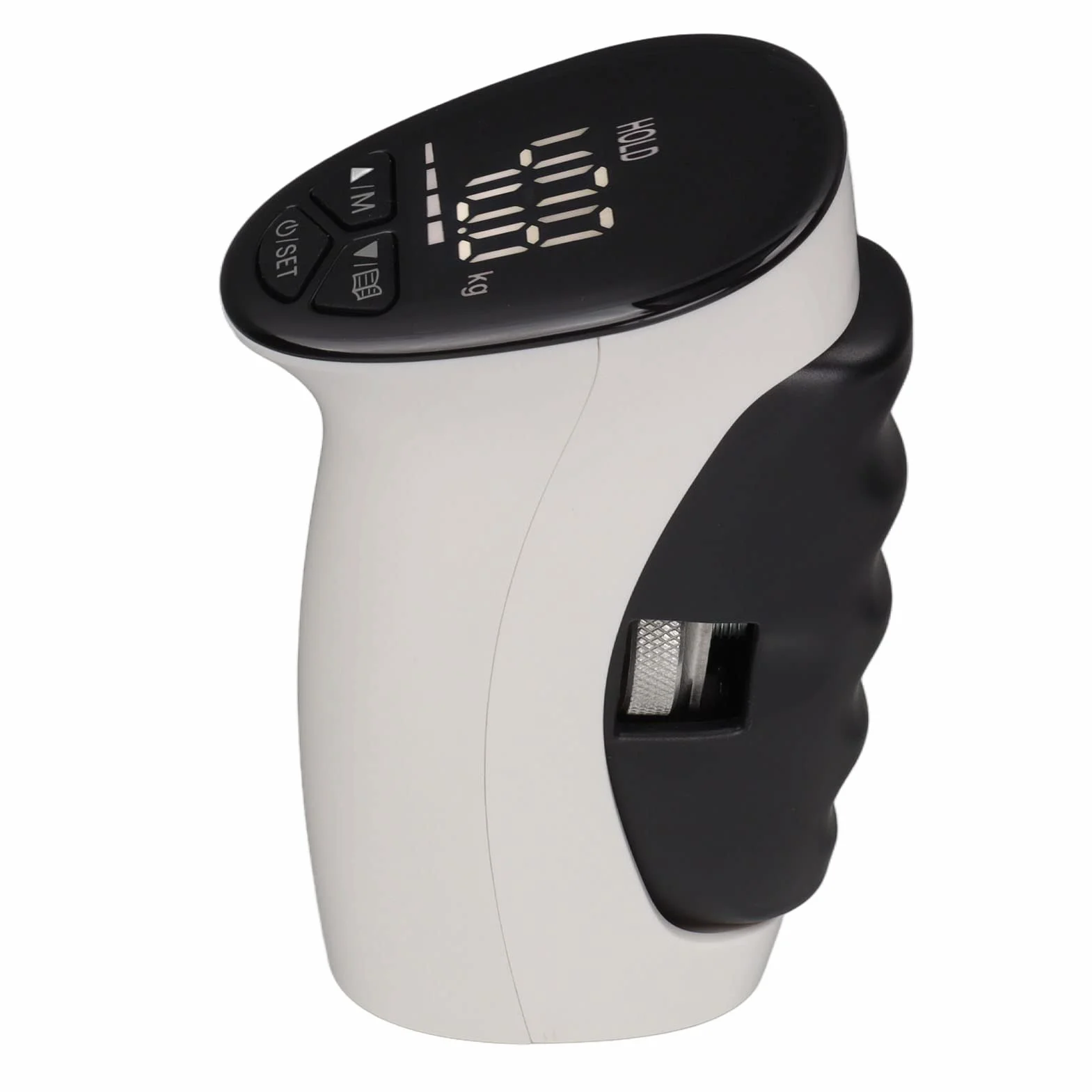 Fockety Dinamometro Digitale per Le Mani, Tester elettronico Regolabile della Forza della Presa con Display a LED e Distanza Regolabile dalla Presa, rinforzatore della Presa per Le Mani.