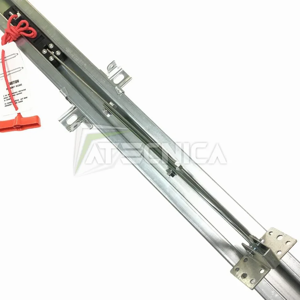 INDEM Automazione portoni sezionali TIRO 60 10mq Binario Cinghia e 2TX