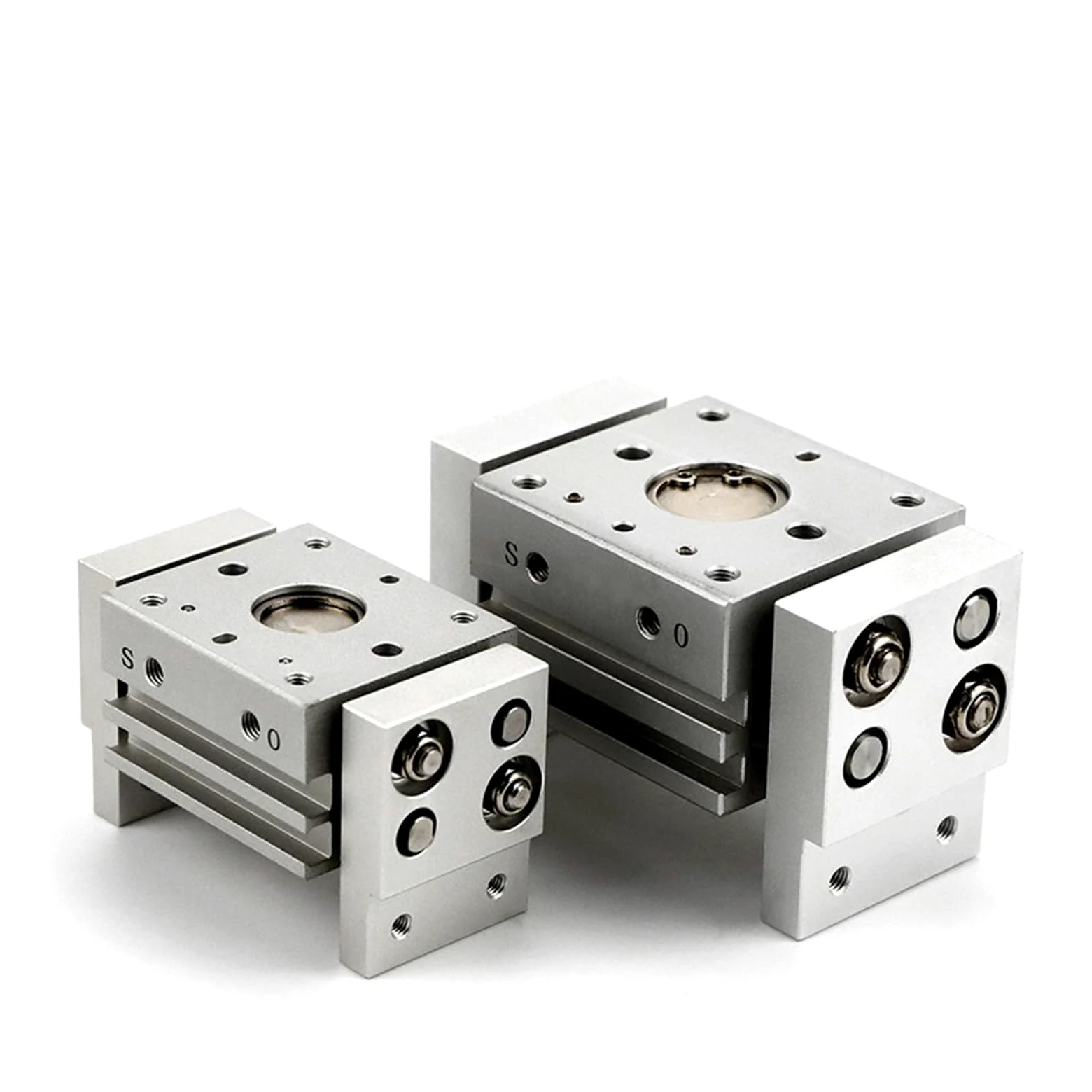 Pinza pneumatica a doppio effetto con cilindro pneumatico L2 10D/16D/20D/25D/10D1/16D1/20D1/25D1 Pinza pneumatica Risposta rapida, per la produzione(MHL2-40D)