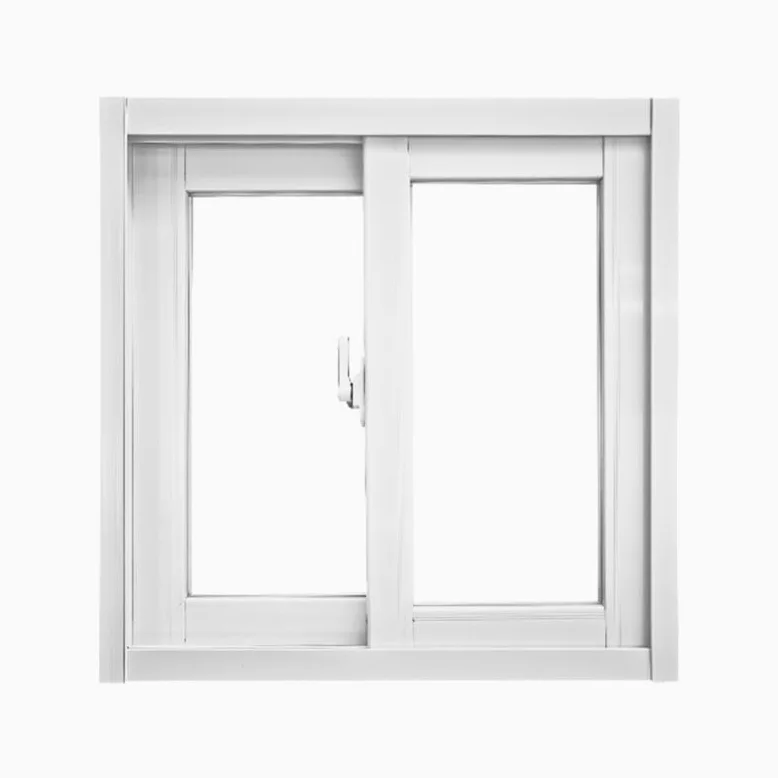 Finestra scorrevole per capanno in lega di alluminio con pannello in vetro, telaio a battente di ricambio per casa, caffè e uffici, bianco, 80 x 80 cm