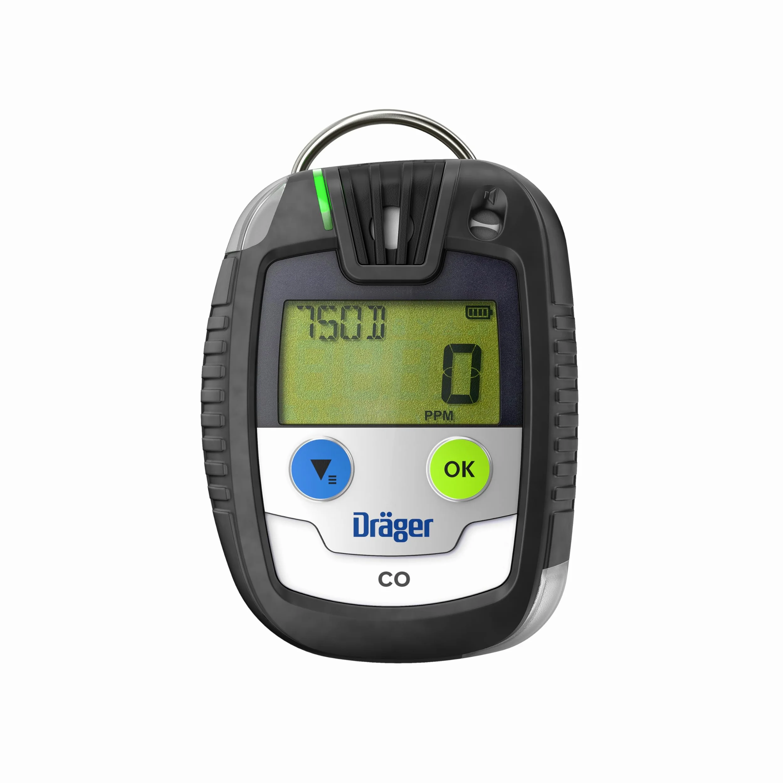 Dräger Pac® 6000 CO | Dispositivo professionale portatile per la rilevazione di monossido di carbonio| Rilevatore monogas con allarme, sensore e batteria di lunga durata