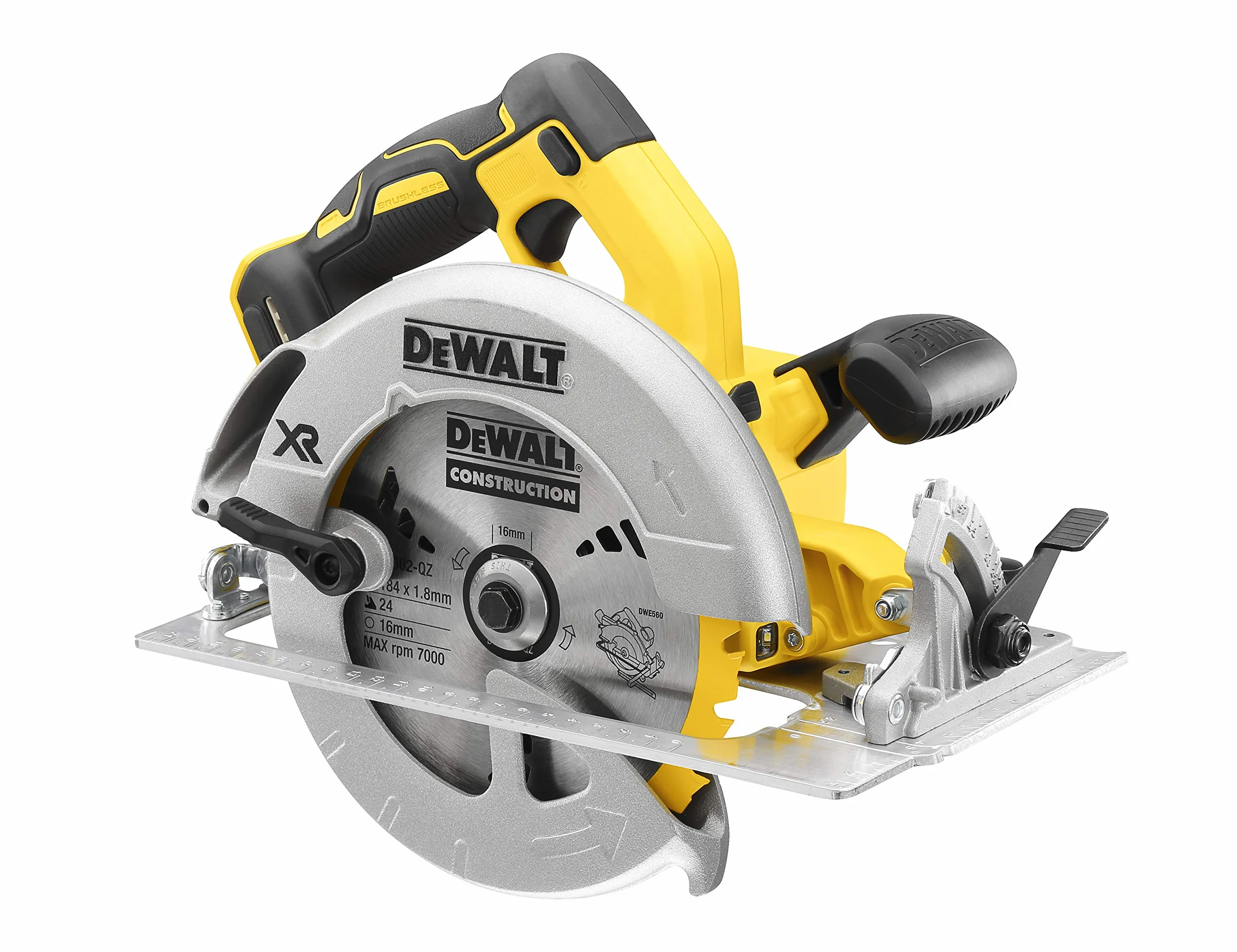 DEWALT Sega circolare TSTAK, senza batterie e caricabatterie, DCS570NT-XJ