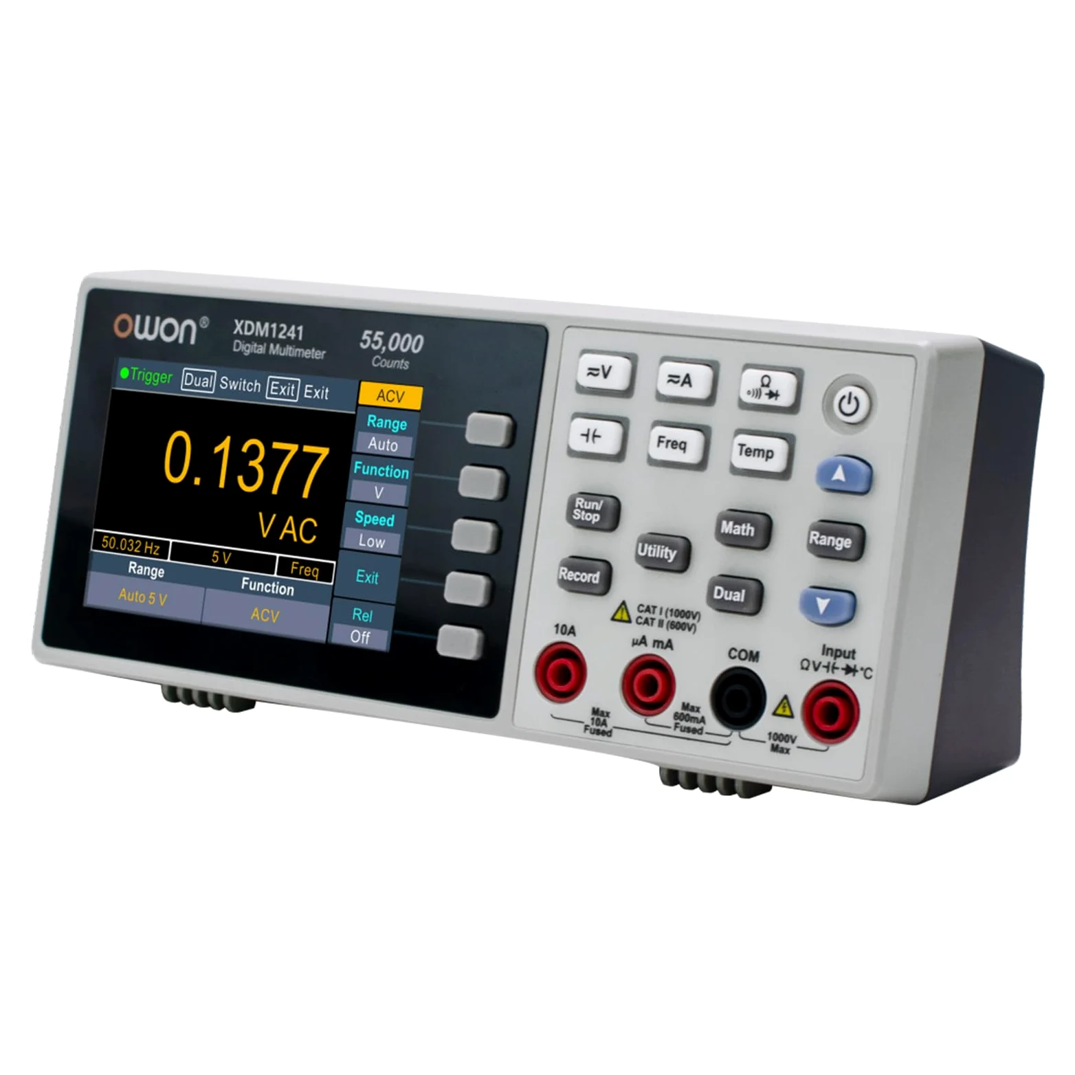 OWON XDM1241 Multimetro da tavolo con batterie ricaricabili True RMS High Accuracy Universale Desktop Multimetro