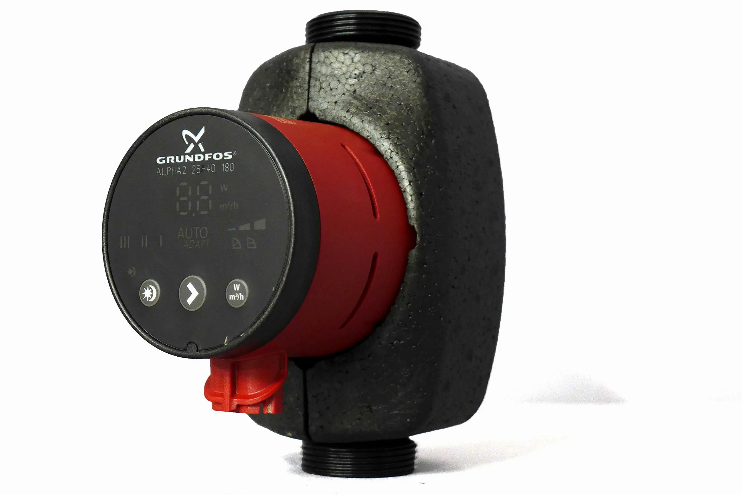 Grundfos: pompa di circolazione per impianti di riscaldamento, ALPHA2 25–40 180, nuovo modello.