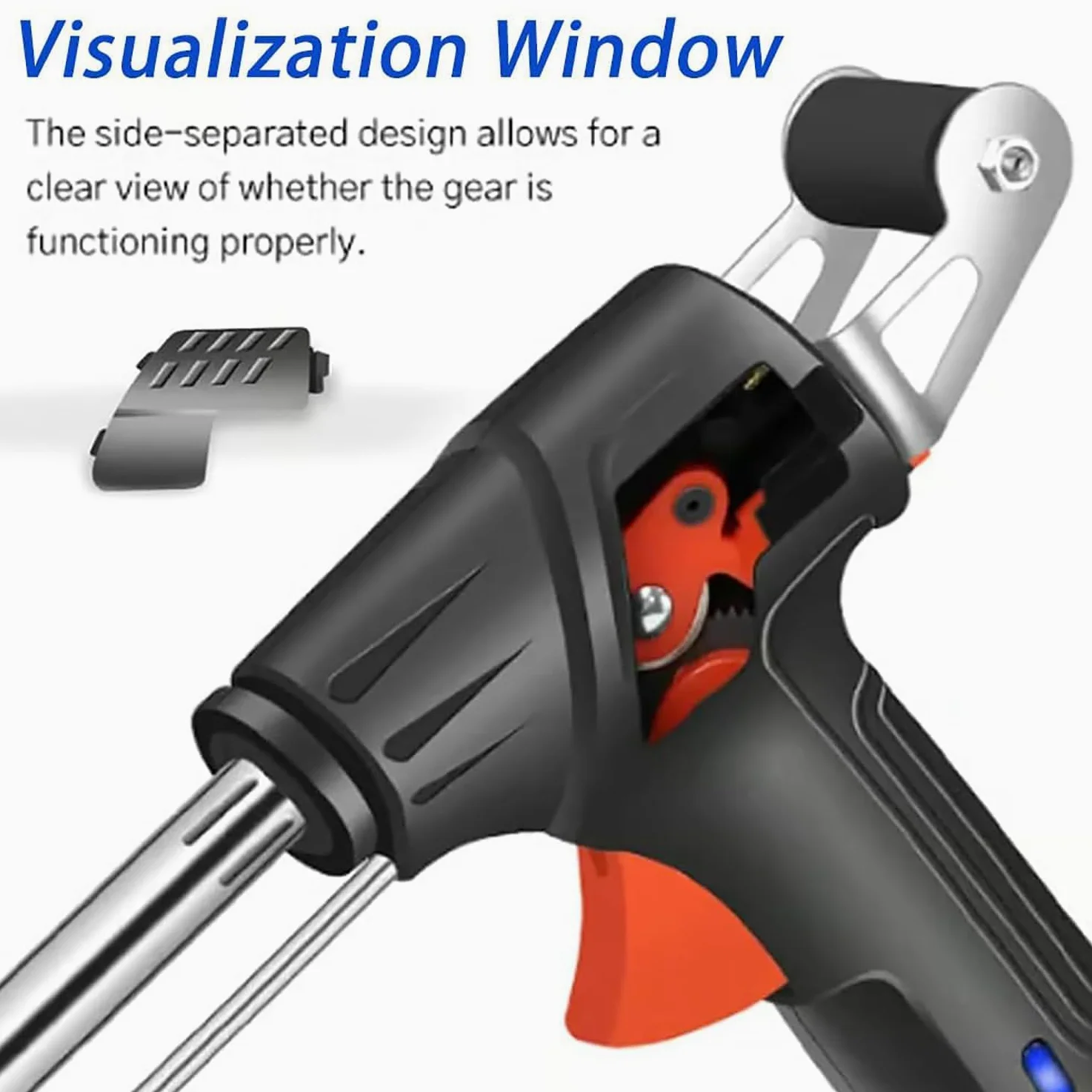 Ayyecoeeye - Set di 5 saldatori Ayyecoeeye, versatile pistola per saldatura laser industriale, riscaldata internamente, set di pistole per saldatore multifunzione, per casa industriale fai da te (nero