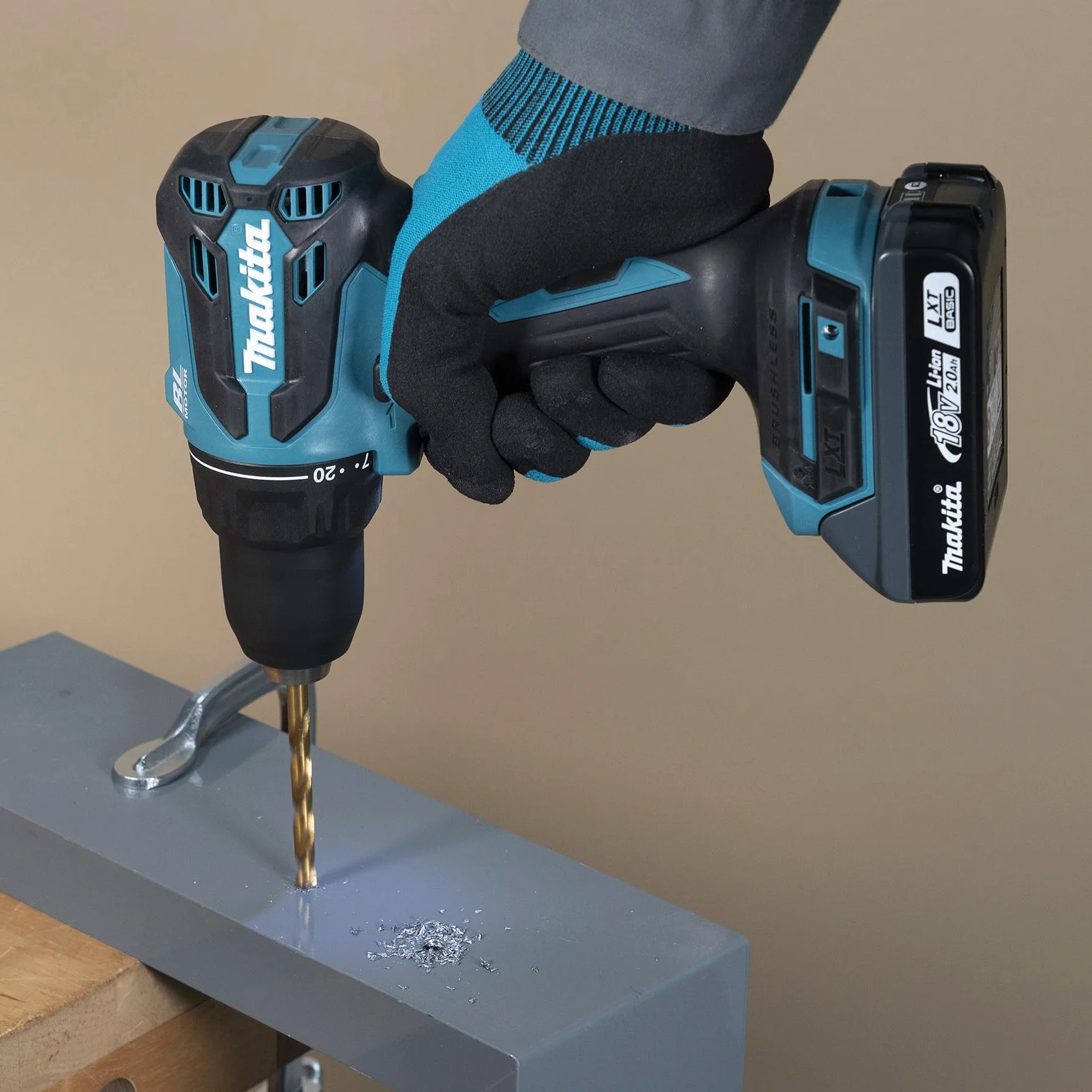 Makita DDF490Z - Trapano avvitatore LXT agli ioni di litio, 18 V, batterie e caricabatterie non inclusi
