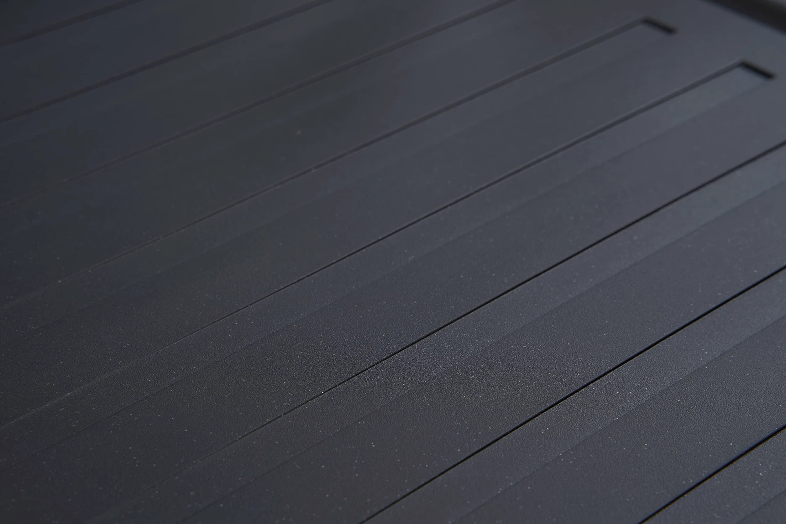 Respekta Lavello da Cucina in Mineralite Color Nero, Lavello da Incasso a 1,5 vasche, dimensioni 100 x 50 cm, Lavello Adatto per Mobili Sottolavello da 60 cm di Larghezza