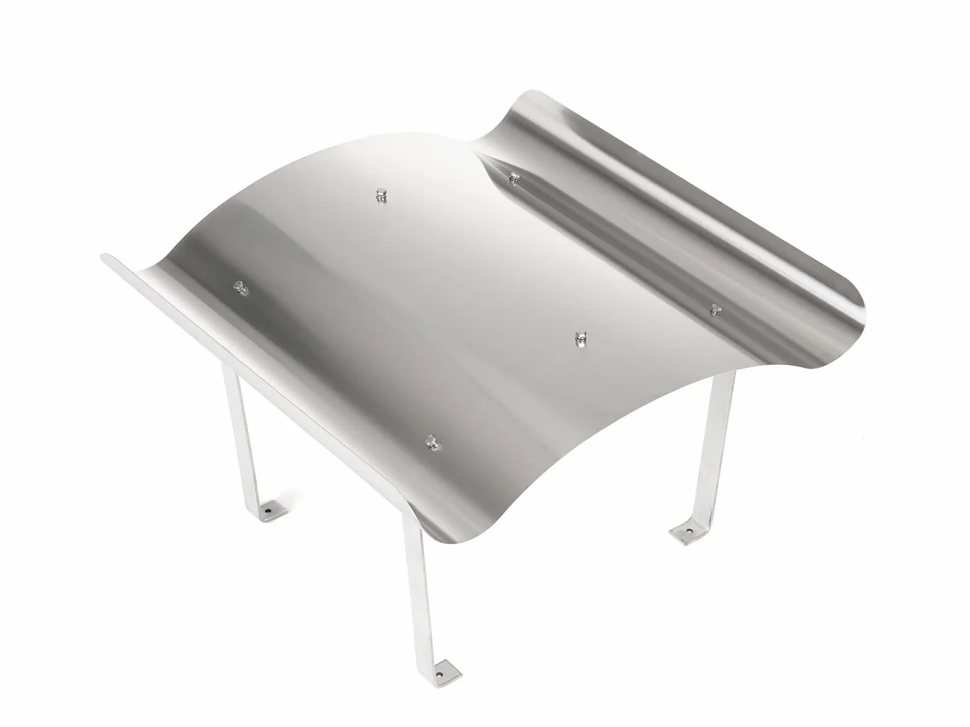STERR Cappello Antipioggia per Canna Fumaria 50 x 50 cm - Coperchio per Caminetto in Acciaio Inox Canna Fumaria, Canna Fumaria in Acciaio Inox - Kit per Canna Fumaria - RCP5050