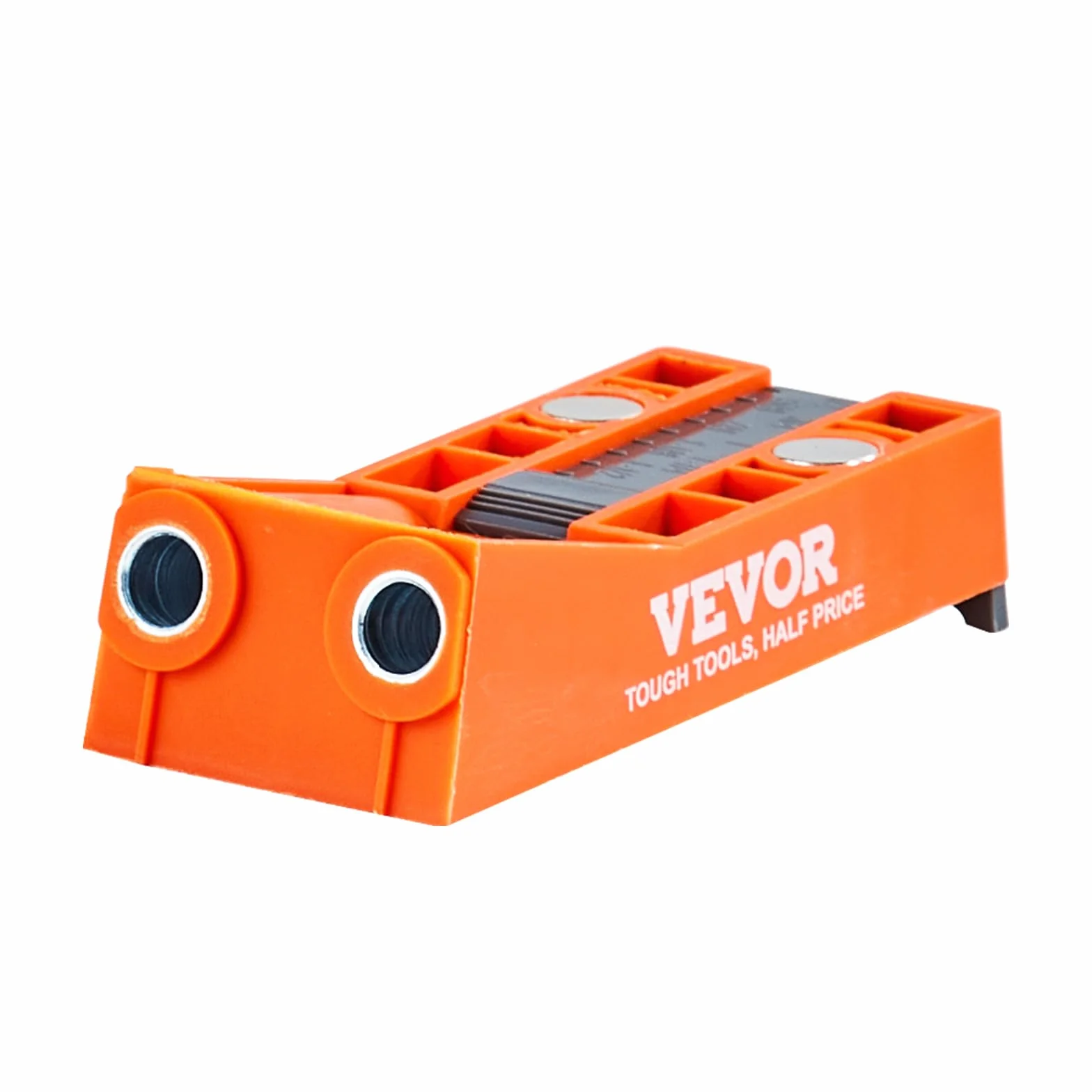 VEVOR Kit di Dime per Fori a Tasca 50 Pezzi con Punta Quadrata Morsetti a Forma di C, Set per Dima per Foratura Angolare Lavorazione Carpentieri, Set per Dima per Fori a Tasca 0,75kg in Nylon 50 Viti