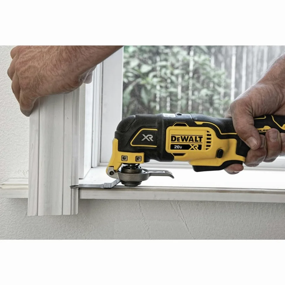 Dewalt DCS356C1 - Kit di utensili oscillanti 20 V MAX XR, 3 velocità