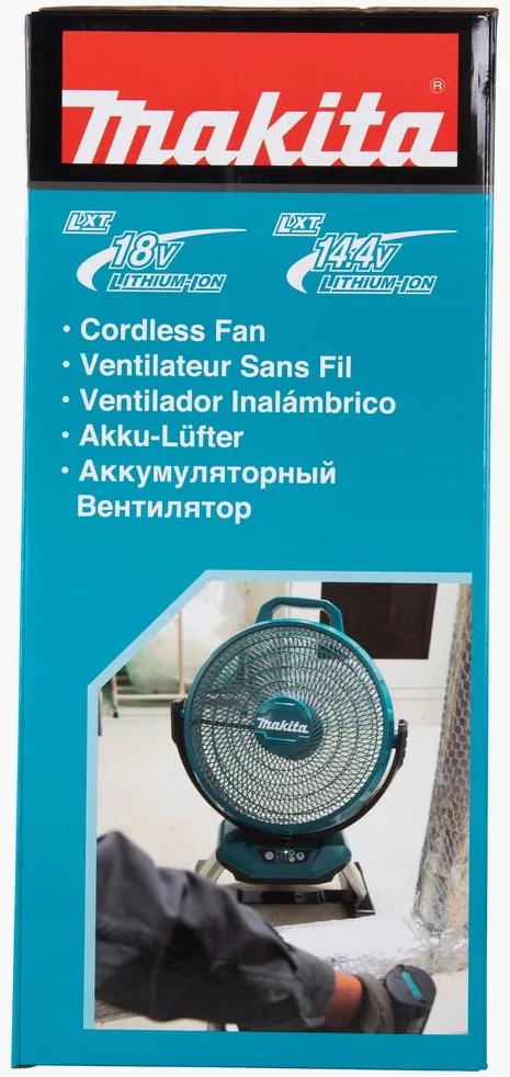 Makita DCF301Z - Ventola da 18 V, senza batteria, senza caricatore, colore: Blu