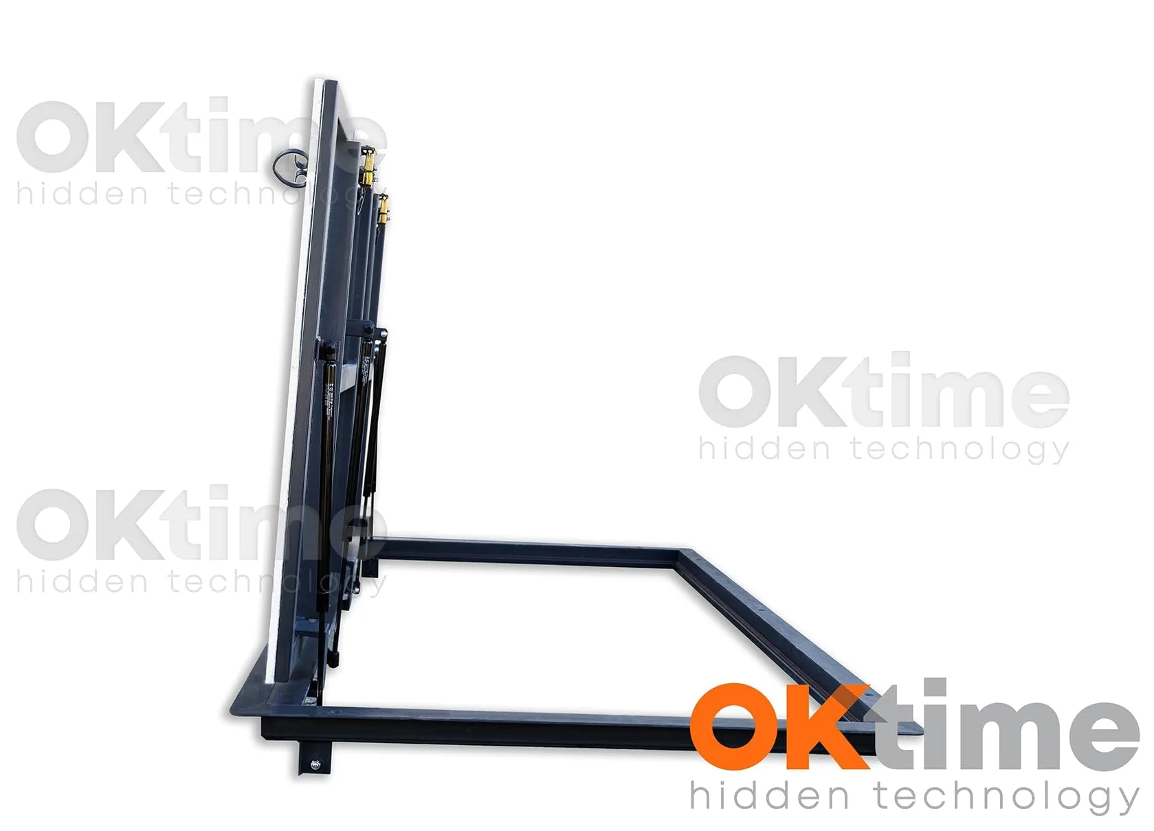 Coperchio Botola - 800 mm x 1500 mm - Portello da Terra - Botola nel Pavimento - Chiusino Sigillo - Porta Pavimento - Portello Ispezione - Botola Ispezione