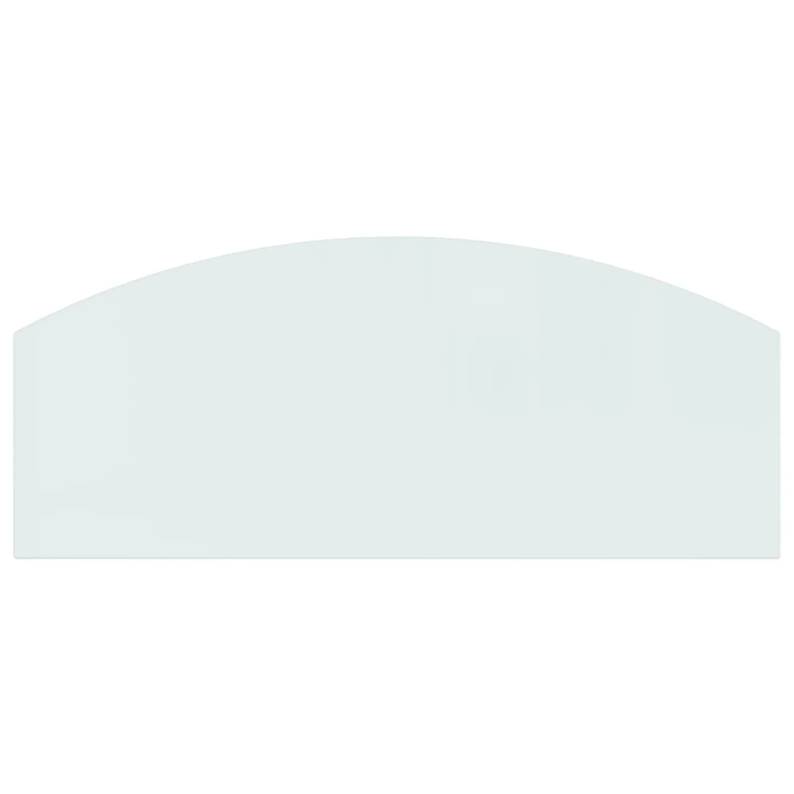 Homgoday Piastra in vetro per camino, 120 x 50 cm, protezione per pavimenti in parquet e laminato, base per stufa resistente alle alte temperature, accessori per la copertura del pavimento in vetro