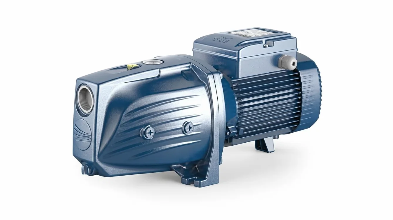 COXE Pedrollo JSWM 3BH Pompa Autoadescante Elettrica 2 HP, Elettropompa Centrifuga in Ghisa per Irrigazione e Autoclave, Portata 100 L/min, Prevalenza 76m, Monofase 220V