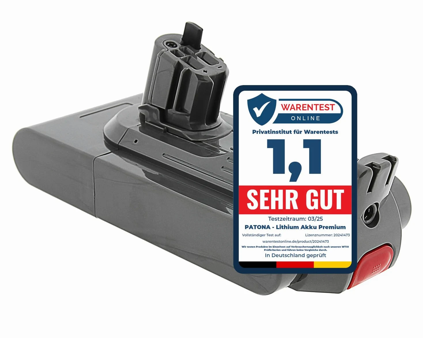 PATONA Premium Batteria Ricambio per Dyson 970425-01, 970938-01 Batterie Compatibile con V11 2020 Outsize, V11 Absolute Extra Pro, Fluffy Total Clean, SV15, SV17, SV18