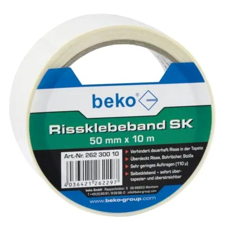 beko Nastro adesivo strappato 50 mm x 10 m 262 300 10