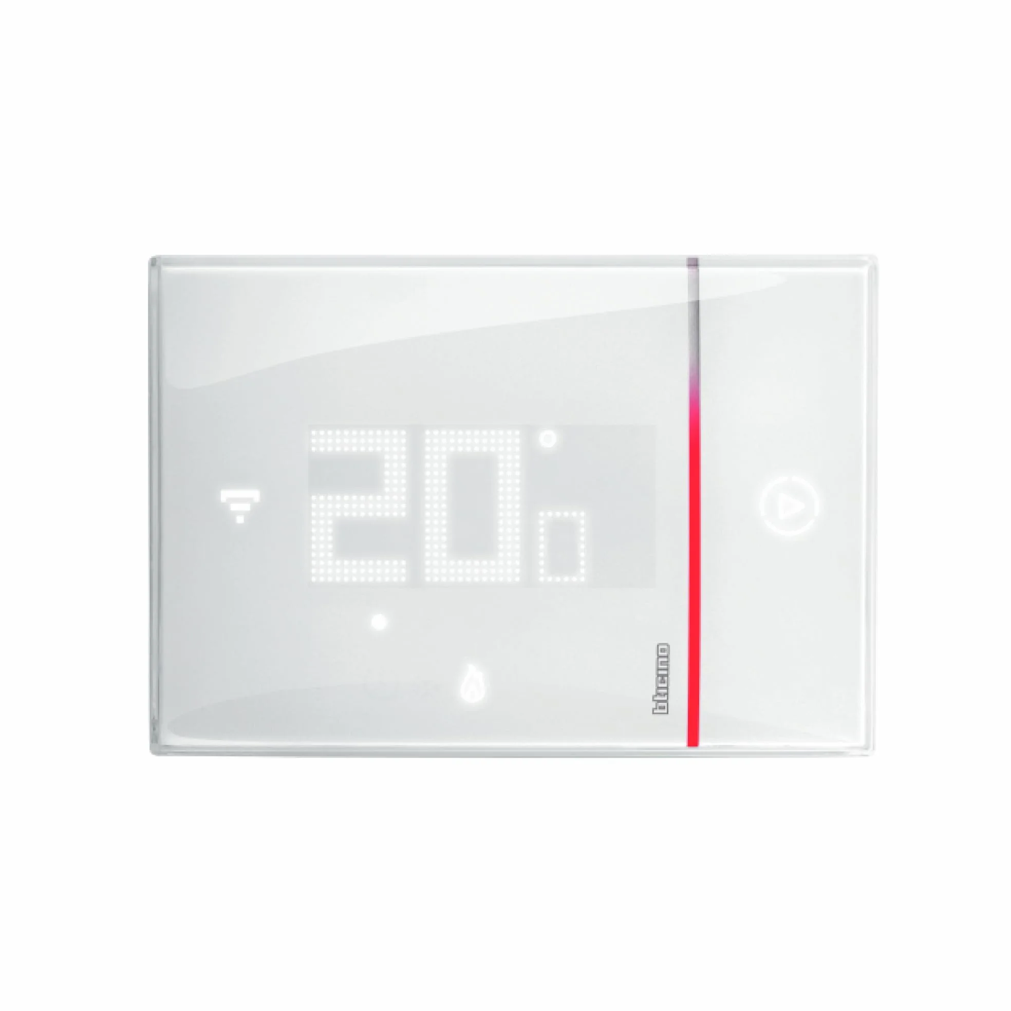 Bticino Termostato WiFi intelligente Smarther2 with Netatmo XW8002, Incasso, Bianco - versione professionale