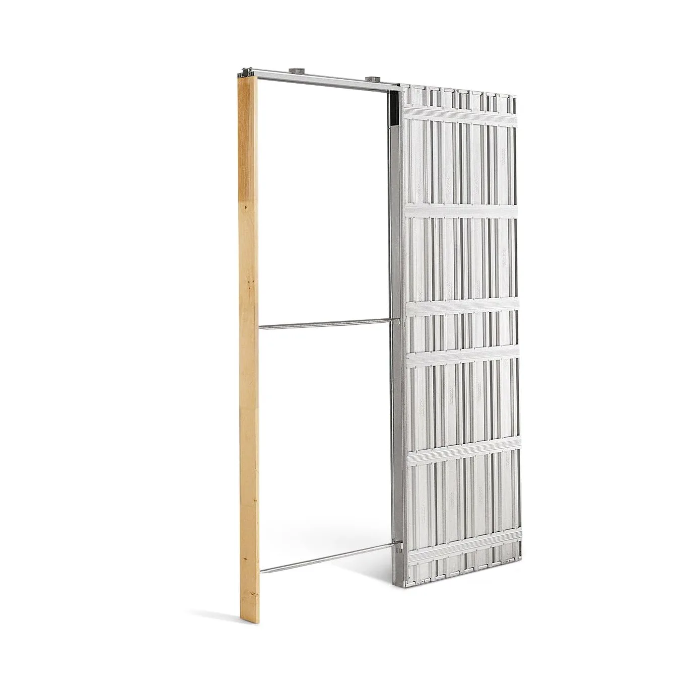 Controtelai a Scomparsa per Porte Scorrevoli - Versione Classico - Controtelaio Interno Parete in Cartongesso 70x210 cm
