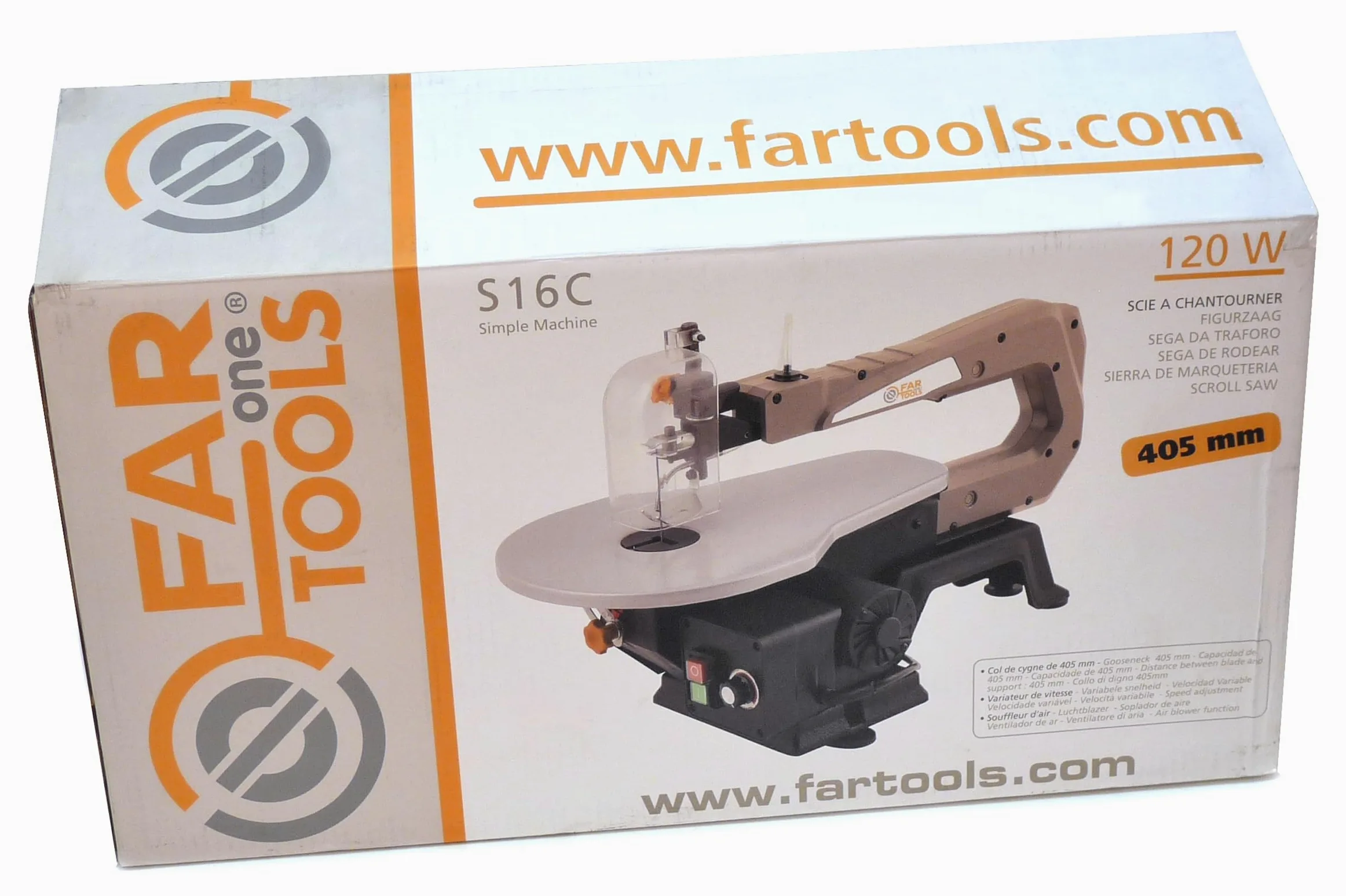Fartools One S 16 - Sega per intaglio, potenza 120 W