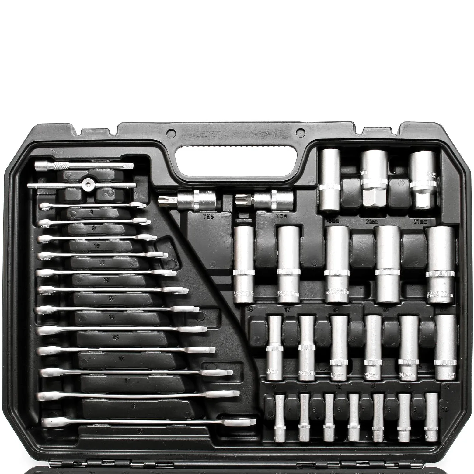 Set di chiavi a cricchetto 215 pz. Set di attrezzi Chiavi a bussola