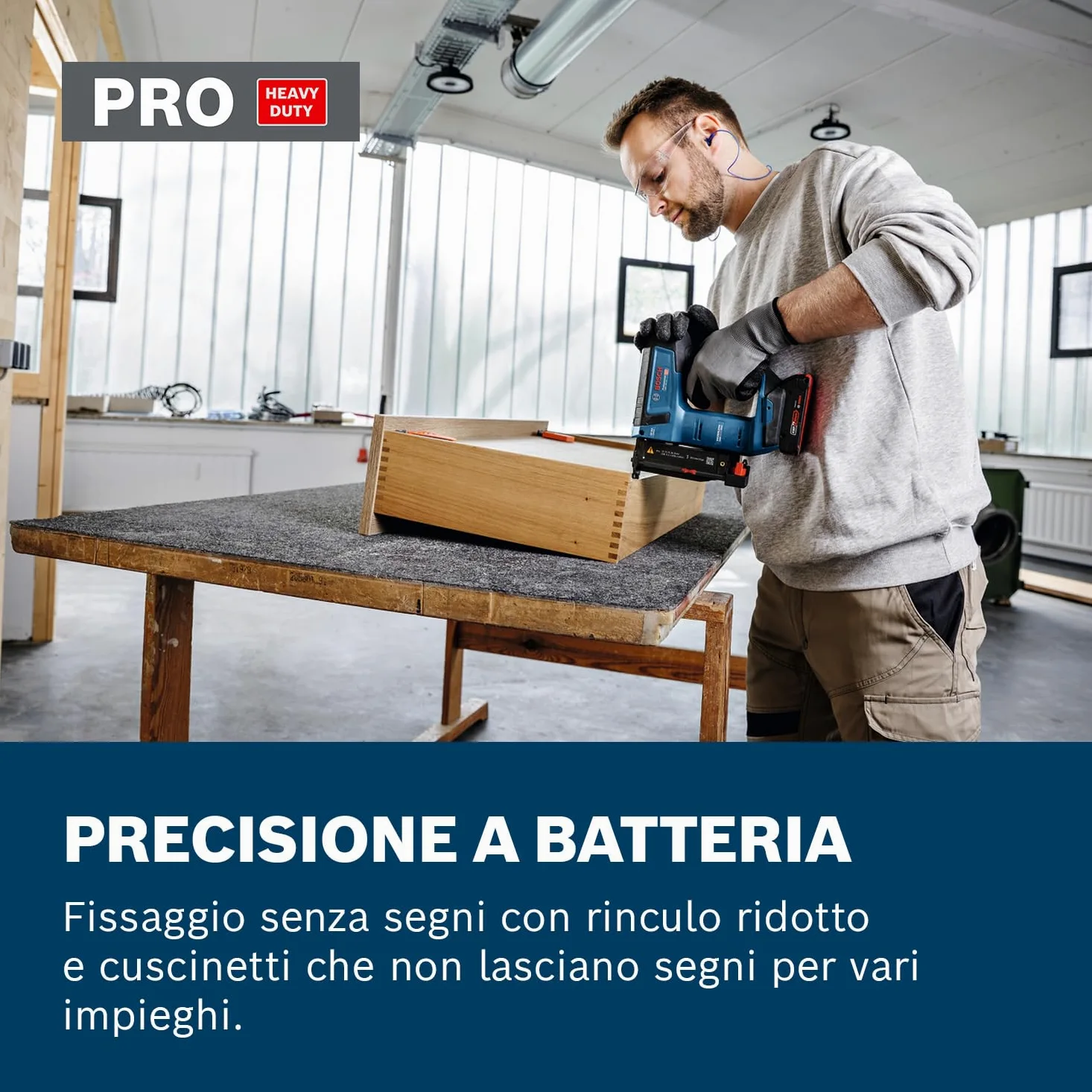 Bosch Professional 18V System Chiodatrice per legno a batteria GNH 18V-35 (rinculo ridotto, motore brushless, incl. gancio per cintura)