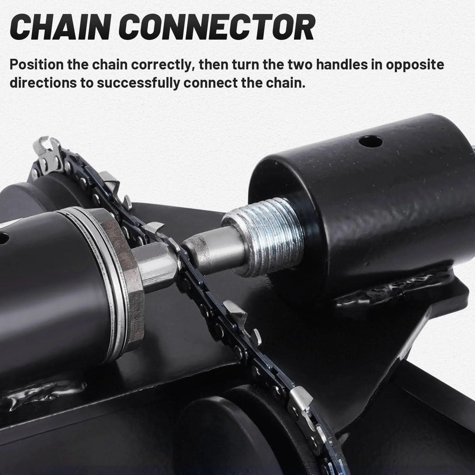 YUCHENGTECH 2 in 1 Spezzacatena e Rivettatore per Catene di Motoseghe Set di Rivettatrice per Catena di Motosega per Tutte le Catene Motoseghe