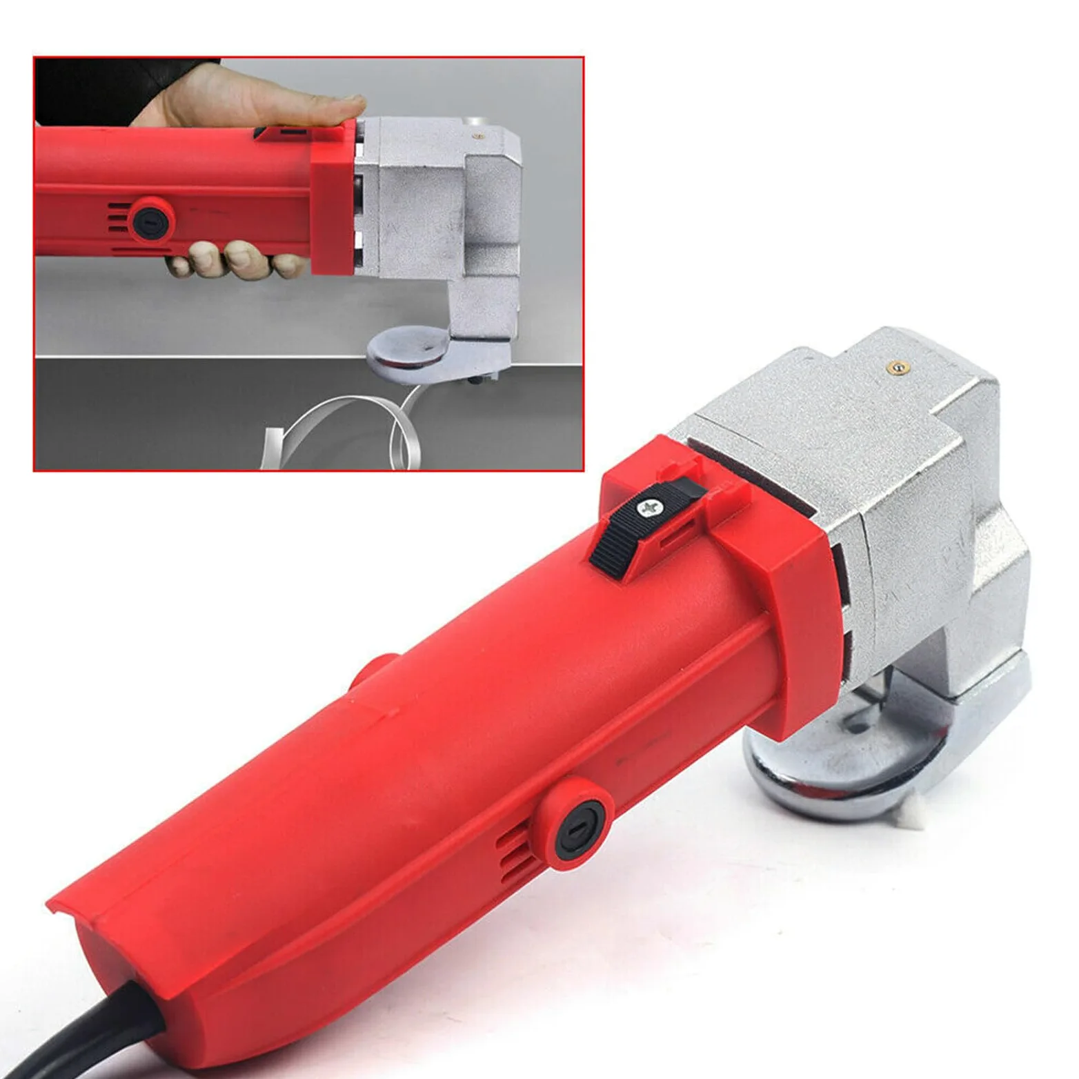 500W Elettrico Cesoie Metallo Forbici 2000 giri/min Cesoie Elettriche Cesoie per Taglio Metallo