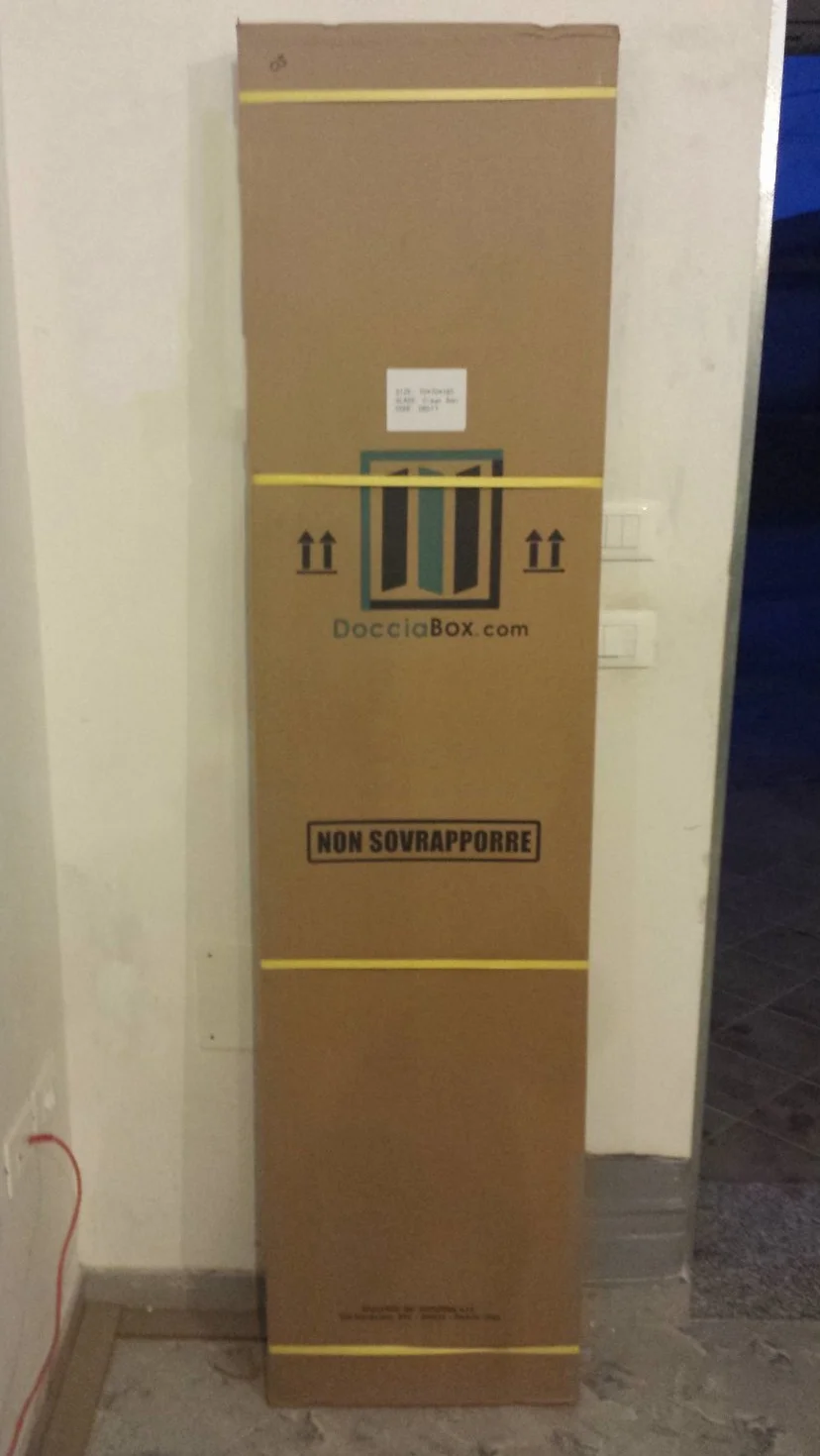 Box Doccia in PVC a soffietto - 2 lati 70x100 cm