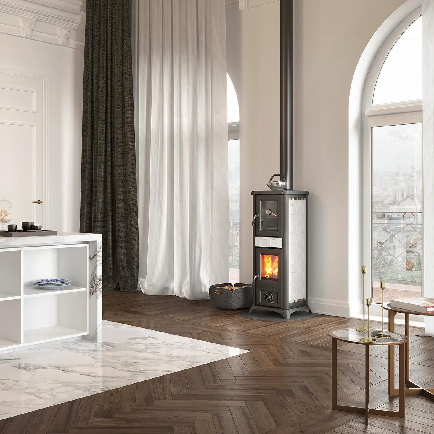 Stufa legna Nordica 5.0
