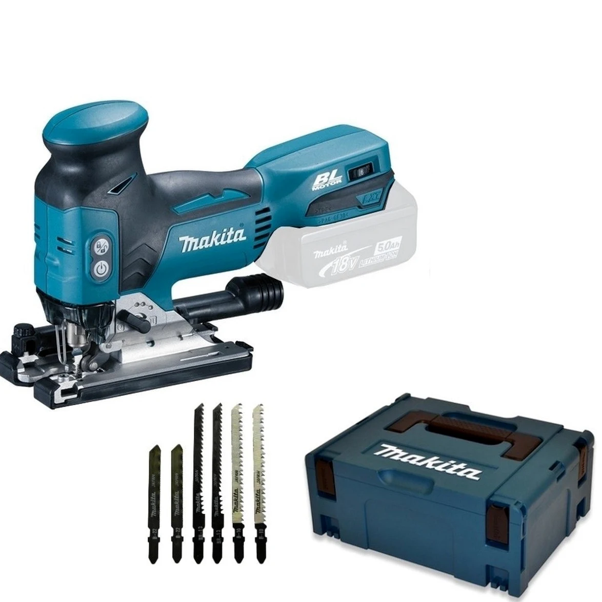 Makita DJV181ZJ Seghetto Alternativo 18V BL Motor