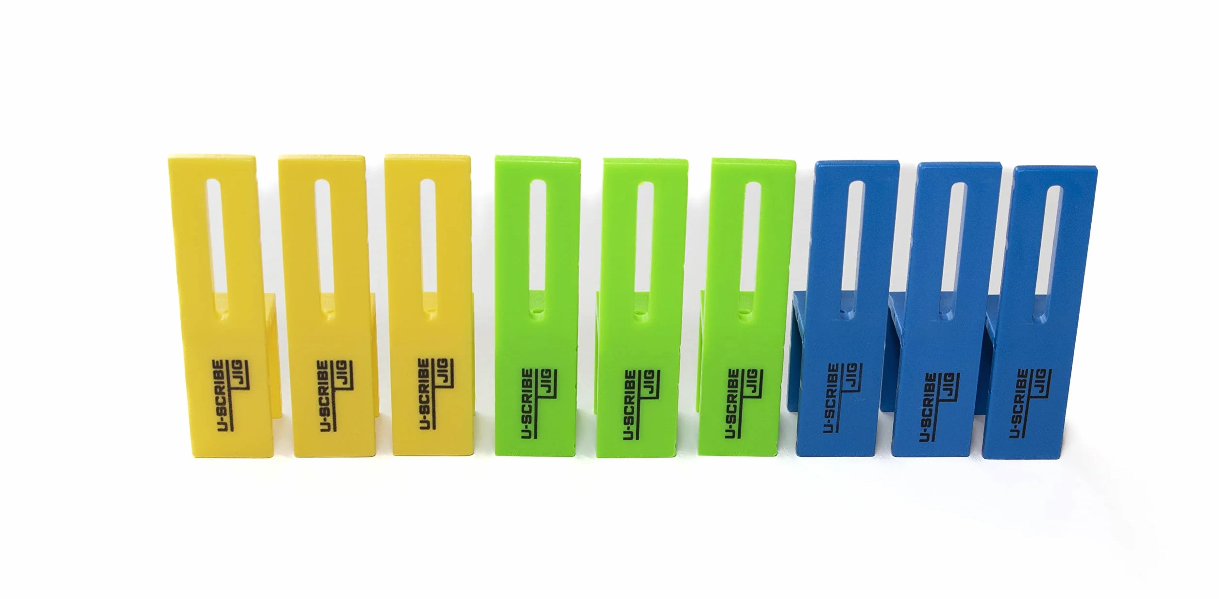 U-Scribe Jig Systainer Edition - Set di maschere per la lavorazione del legno e falegnameria con cassetta degli attrezzi e accessori - Segna le linee perfette più facilmente