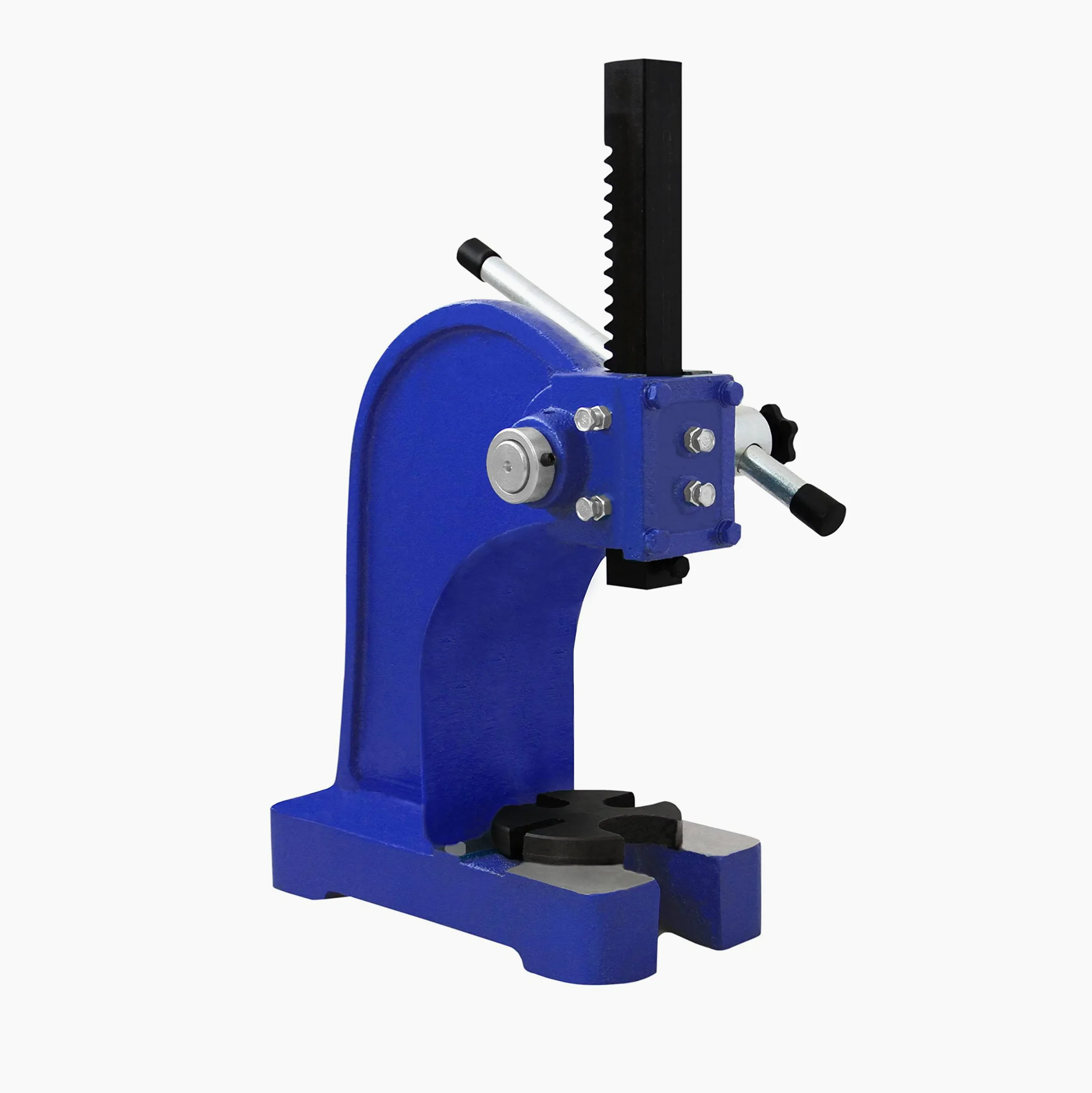 T-Mech - Pressa a Cremagliera Manuale Punzonatrice per Cuscinetti a Leva Potente Spinta 1 Tonnellata Robusta Officina Cuscinetti Leva Punzone Potente Spinta 1Tonnellata 1000KG 2 Punzoni Gratis