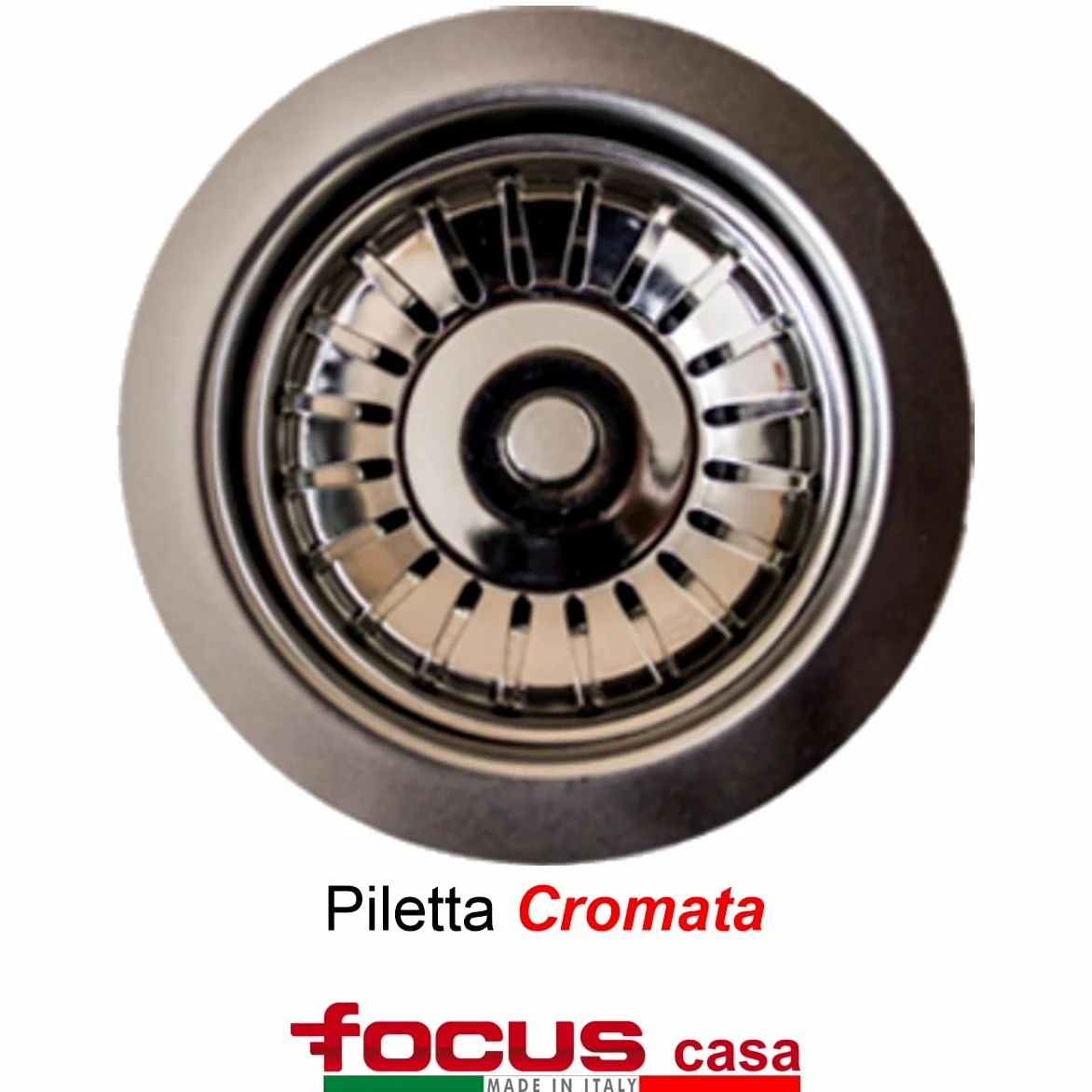 Focus lavello cucina Provenza Terra di Francia 2 vasche con gocciolatoio 116 x 50 cm Made in Italy