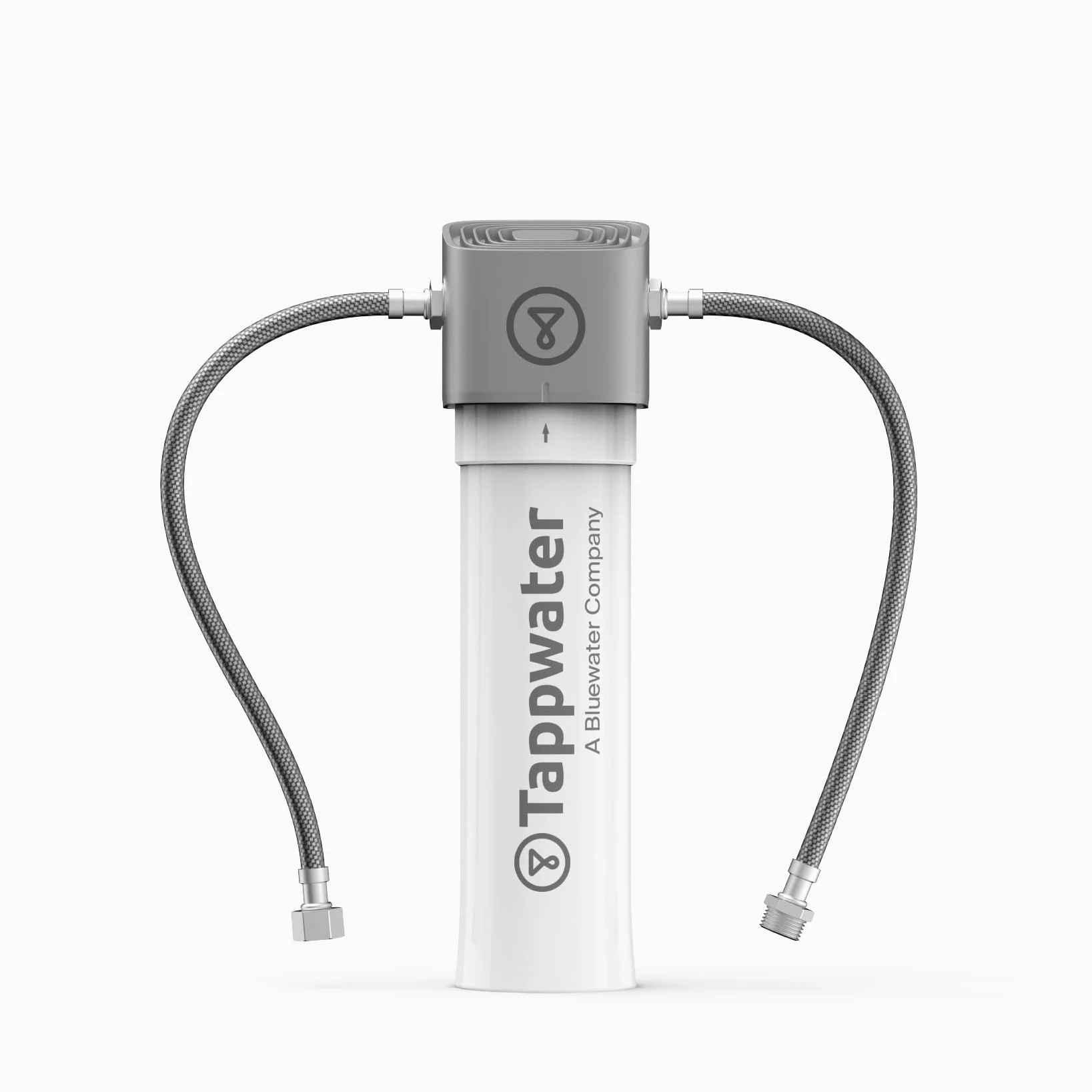 Tappwater InlinePro SMR Filtro acqua sottolavello 5 in 1 con rimineralizzazione naturale, alta capacità filtrante, rimuove +100 contaminanti, installazione rapida, sistema invisibile sotto il lavello