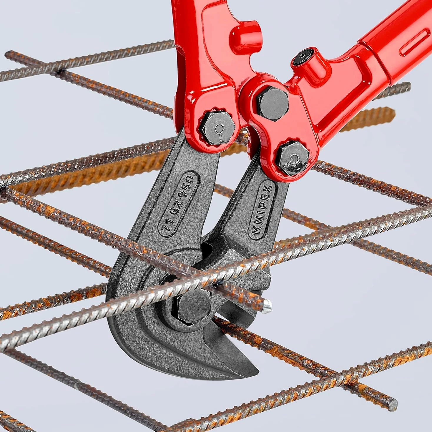 KNIPEX Tagliabulloni per taglio di reti elettrosaldate per cemento con impugnature multicomponente 950 mm, 71 82 950