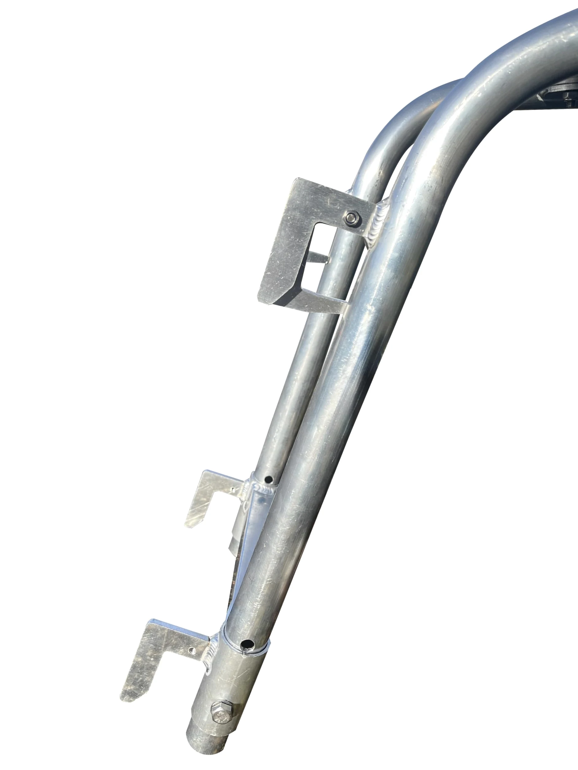 Distanziatore per Scala Telescopico in Alluminio 0,45–0,60 m – Supporto Murale per Scala con Protezione Anti-Scivolo | Stabilizzatore per Lavori in Altezza, Tetti e Facciate