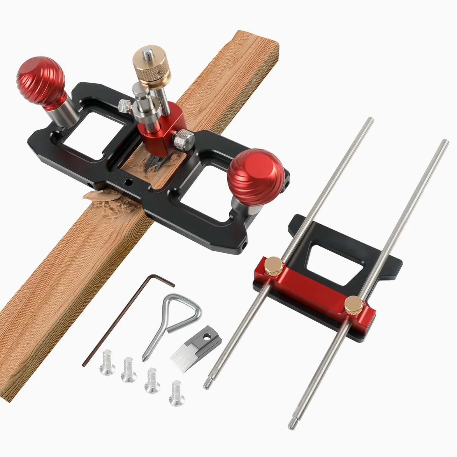 Router Plane Versatile Taglio Strumento Manuale Lavorazione Del Legno Finitura Liscia Aereo Portatile per Pulizia o Estensione Fondo Delle Scanalature Rabbet